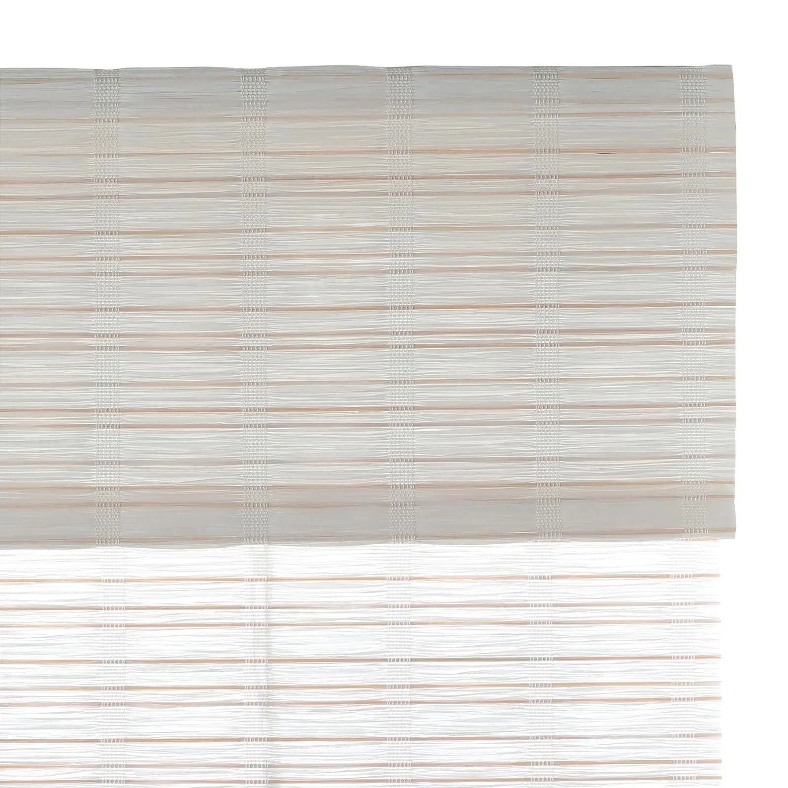 Natural Paper Bamboo Woven Shade - Snow White