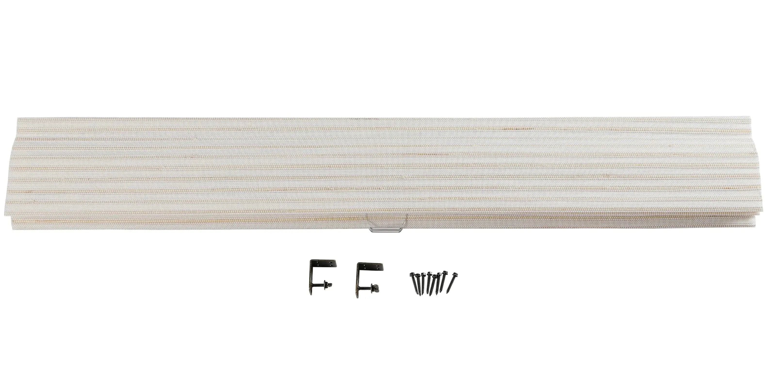 Natural Paper Bamboo Woven Shade - White