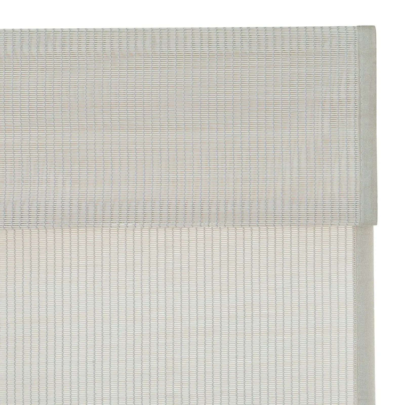 Sybil Bamboo Roman Shade - Birch White