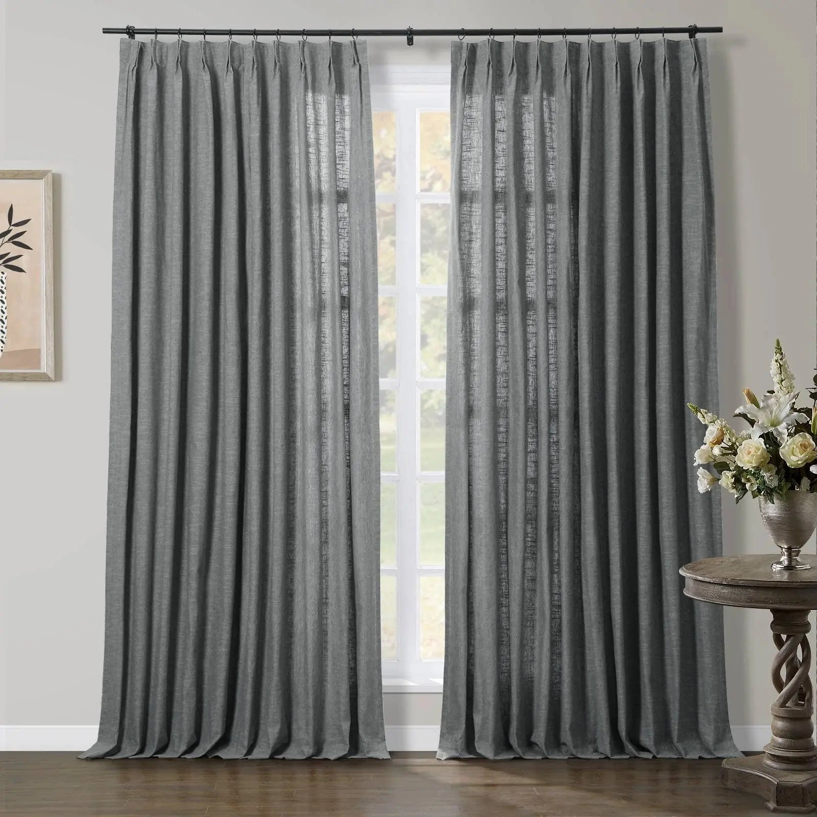 Jawara Luxury Thermal Curtain Pinch Pleated Drapes