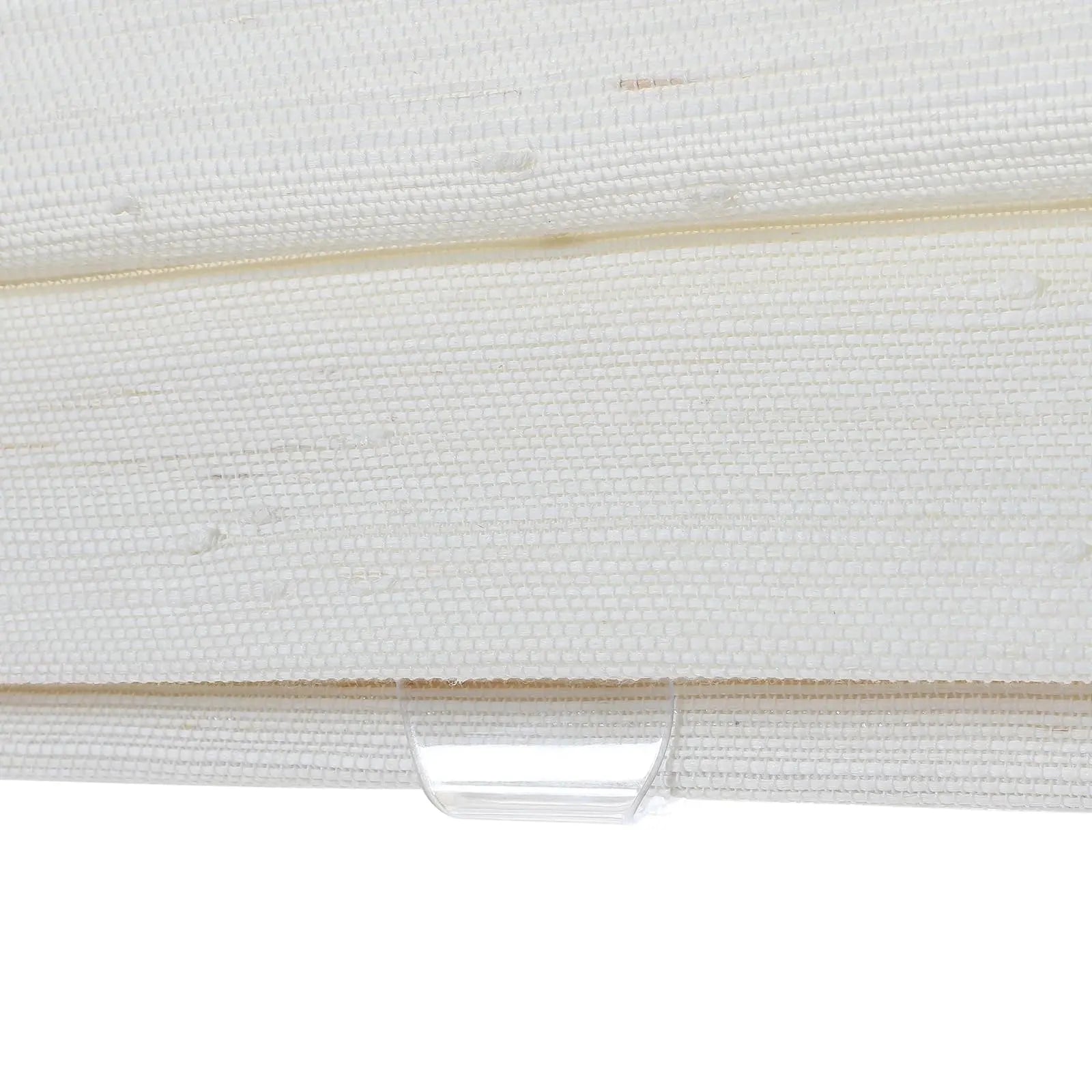 Natural Ramie Bamboo Woven Shade - Rattan White