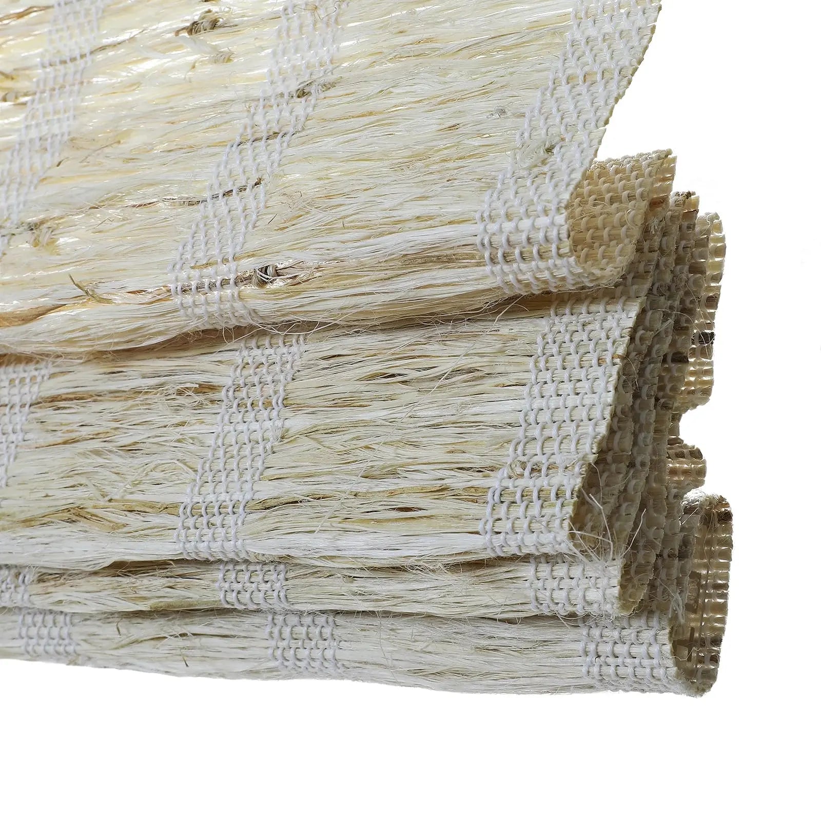 Natural Ramie Bamboo Woven Shade - Shell