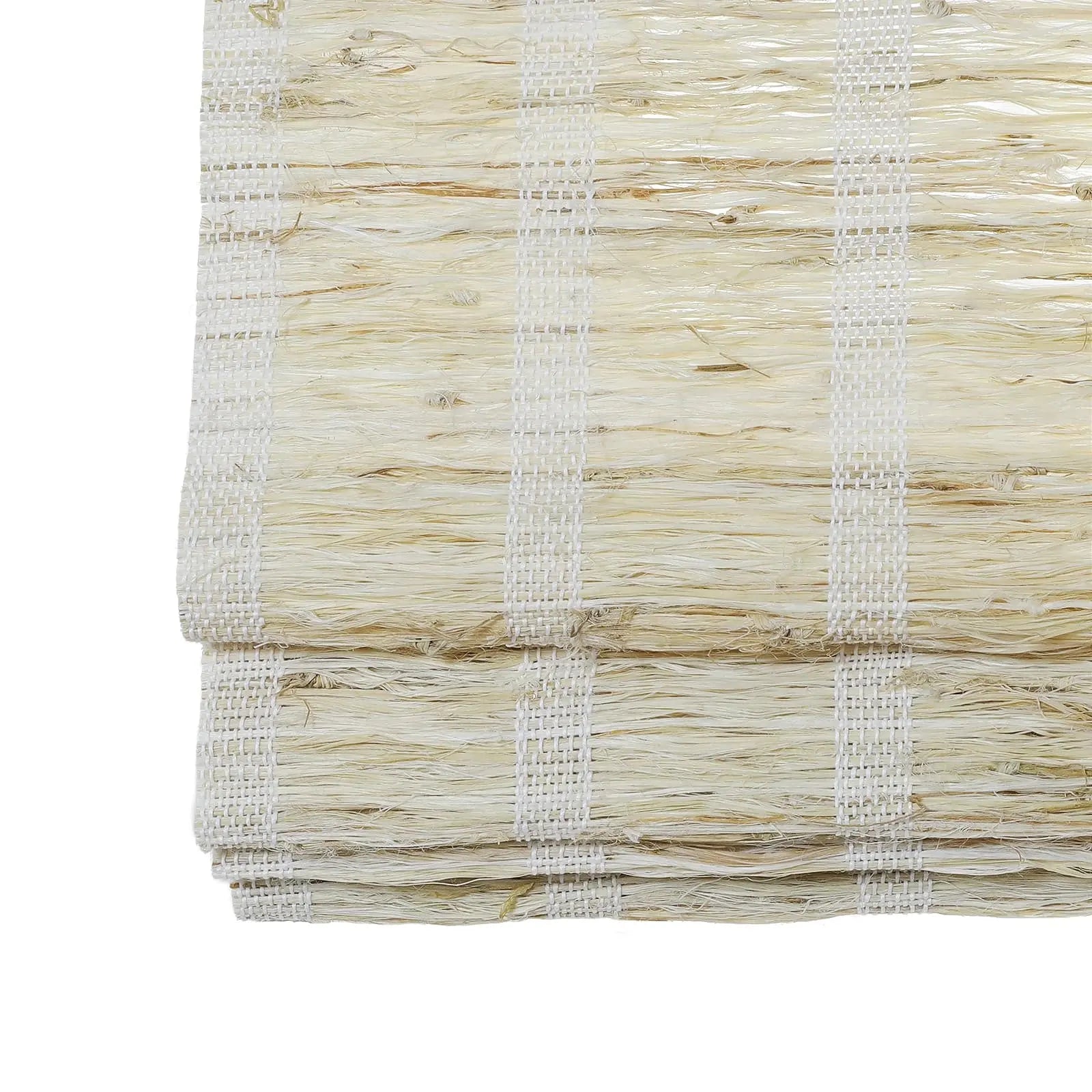 Natural Ramie Bamboo Woven Shade - Shell