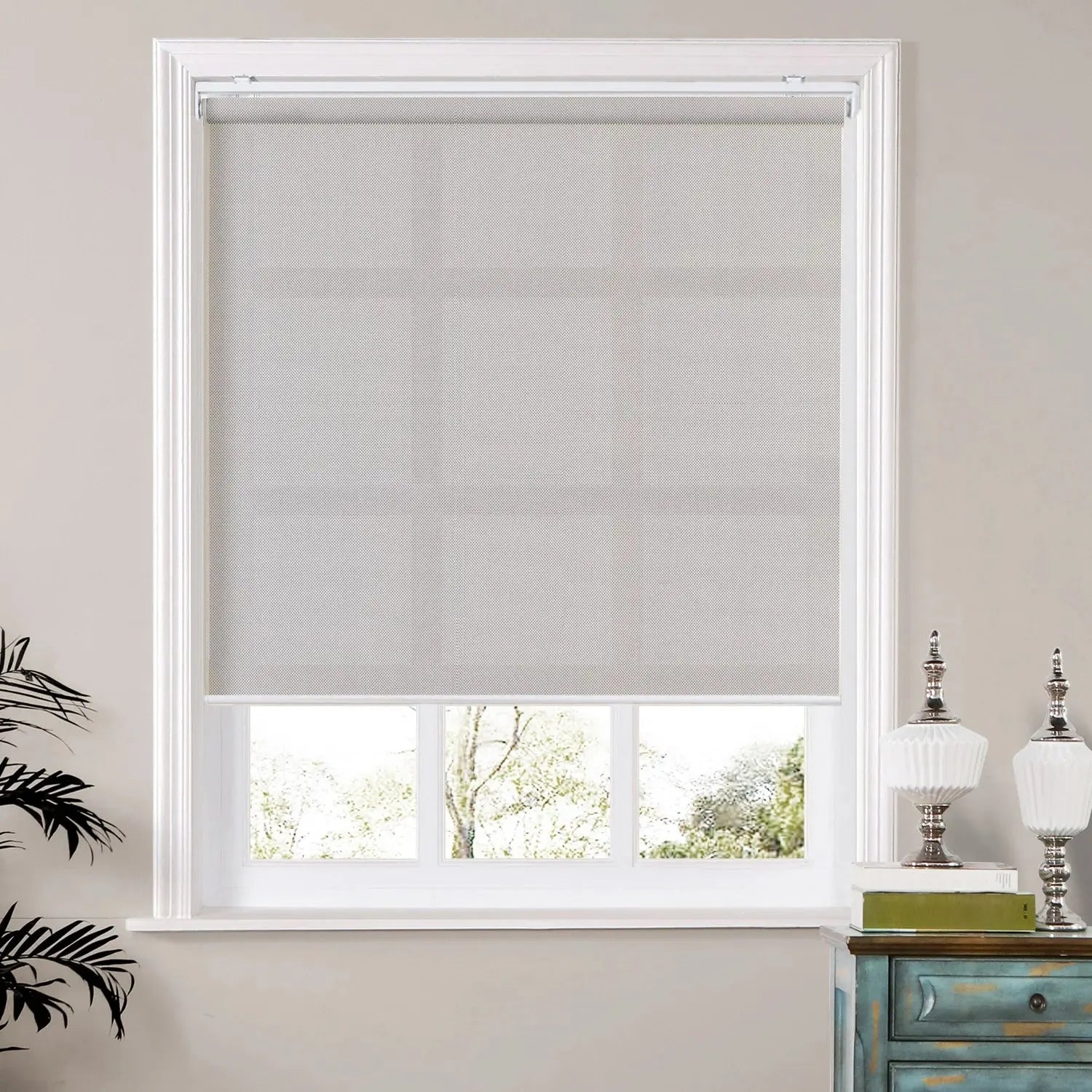 Taylor Light Filtering Waterproof Cordless Roller Blinds SLIDINGCURTAIN