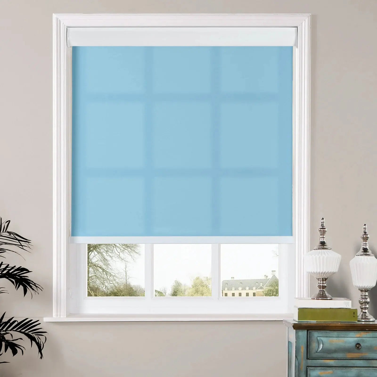 Hyman Light Filtering Loop Control Roller Blinds with Cassette SLIDINGCURTAIN