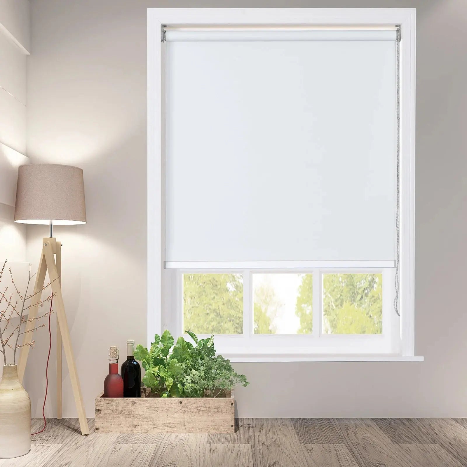 Owen Blackout Loop Control Fabric Roller Shade