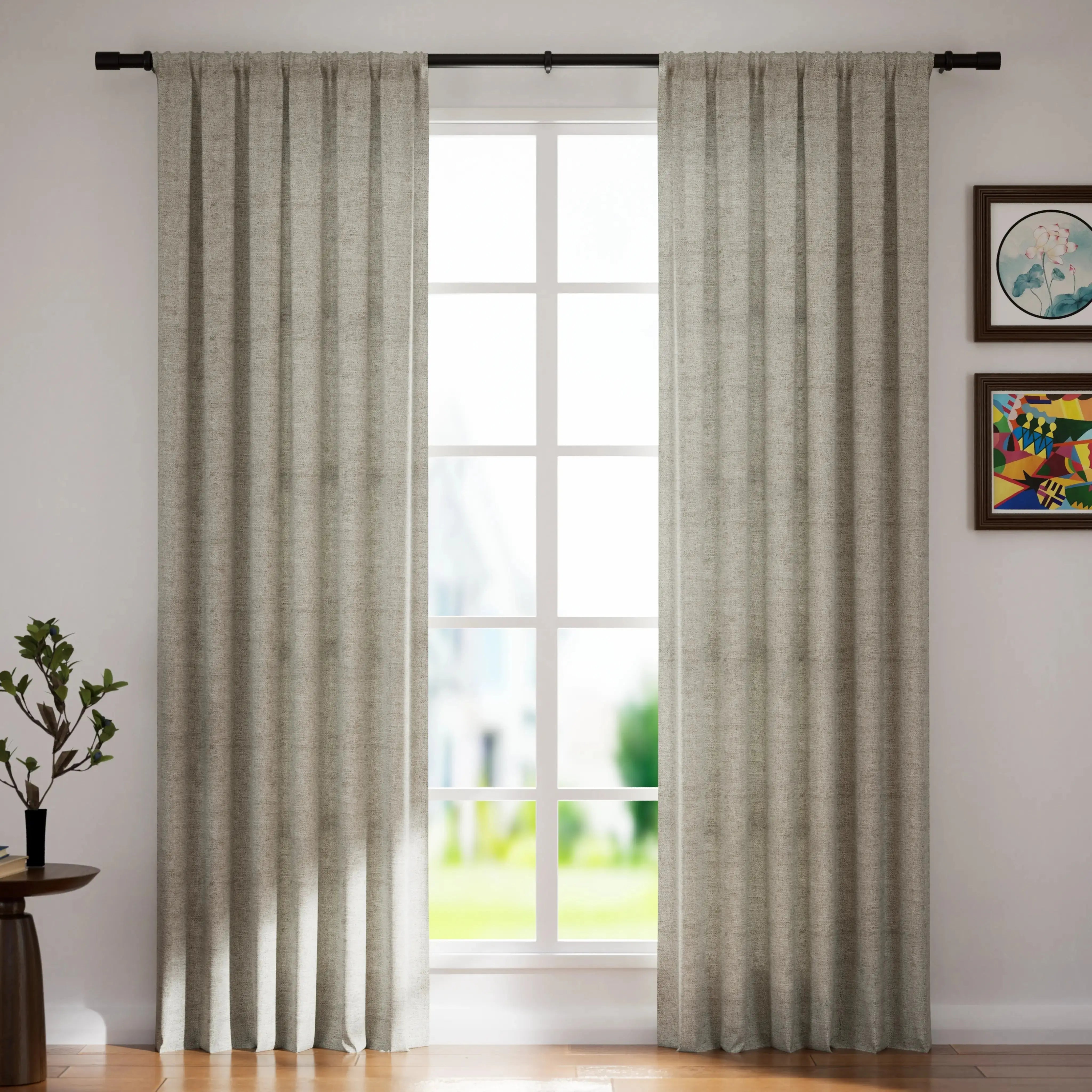 Zola Polyster Drapery Soft Top SLIDINGCURTAIN