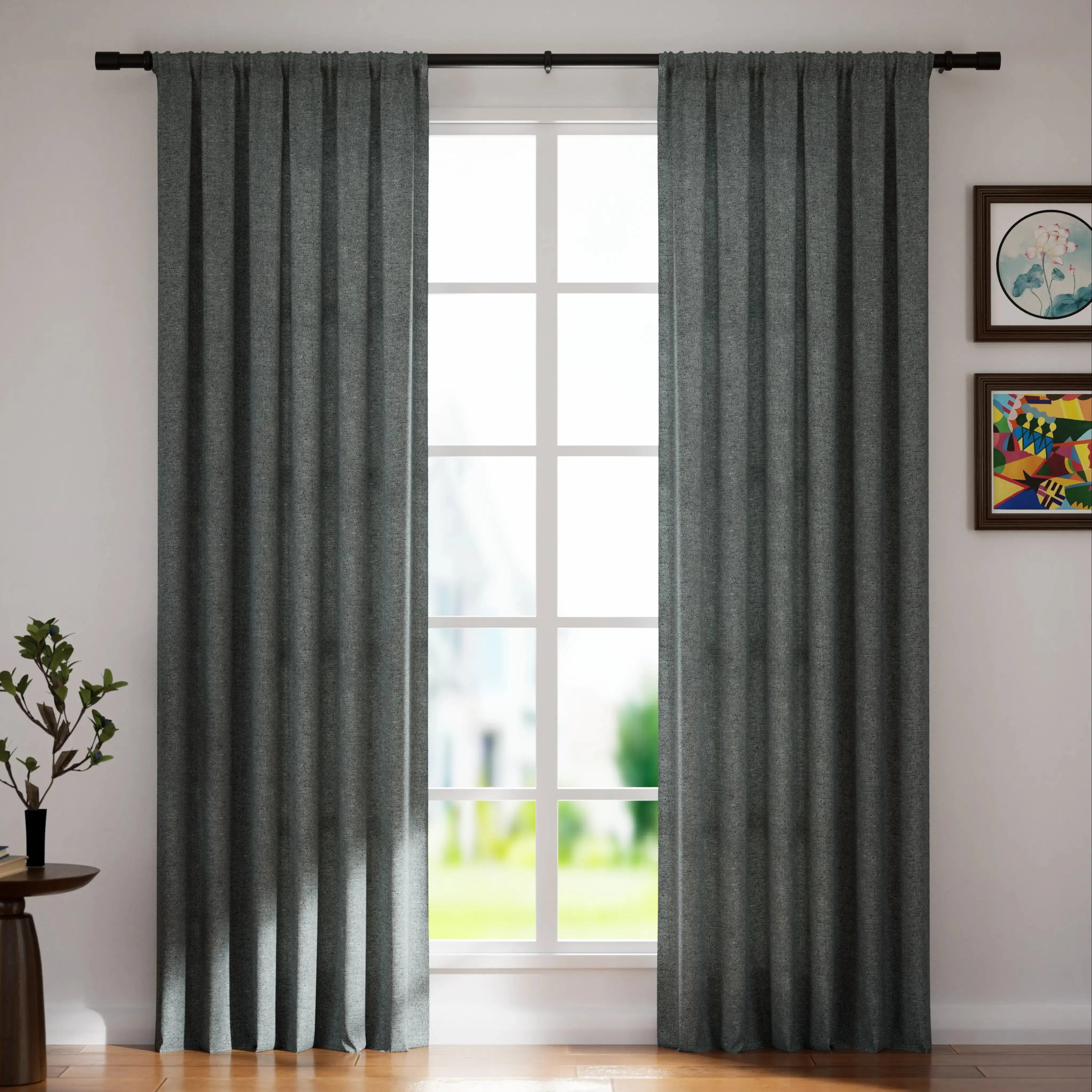 Zola Polyster Drapery Soft Top SLIDINGCURTAIN