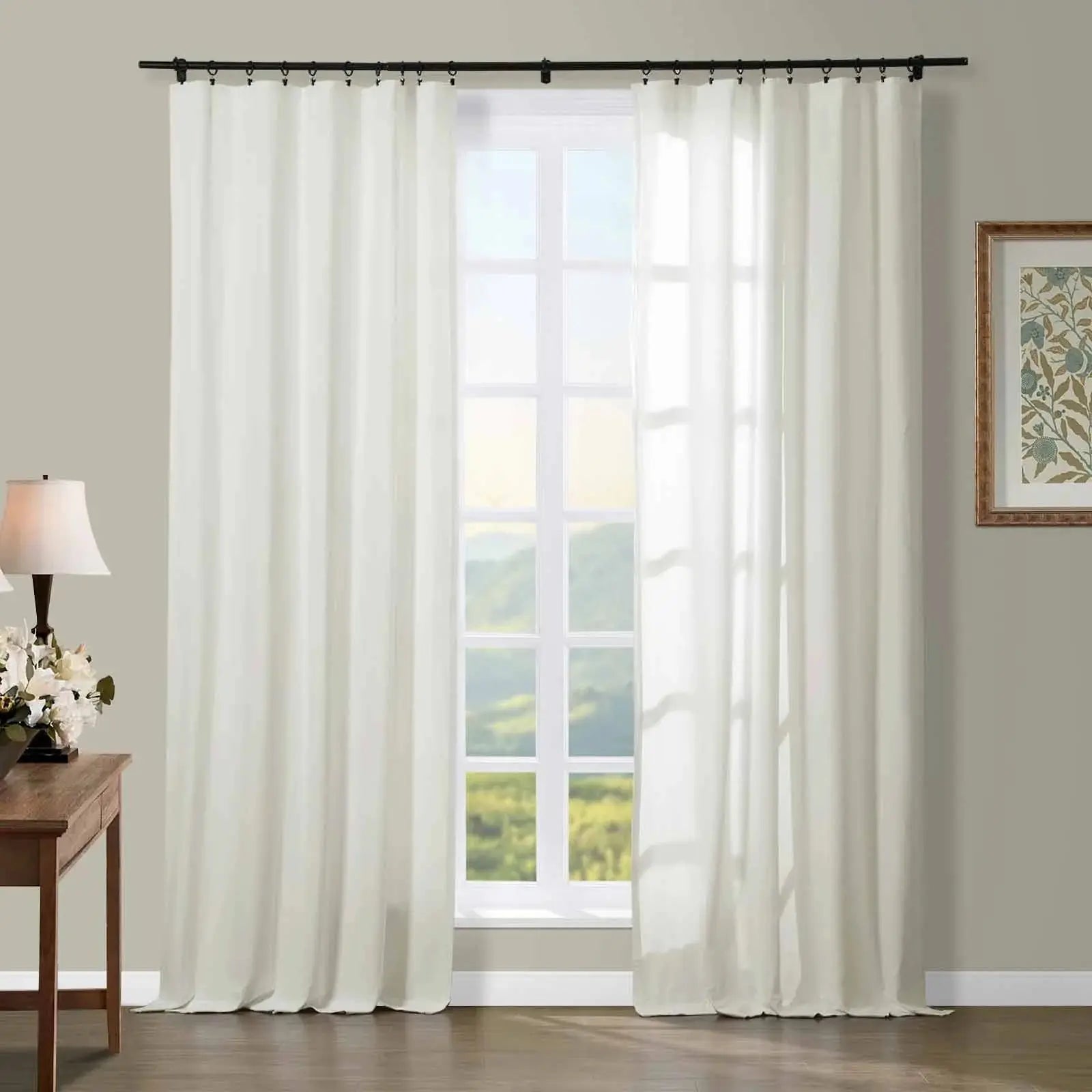 Broad 100% Cotton Plain Weave Curtain Soft Top