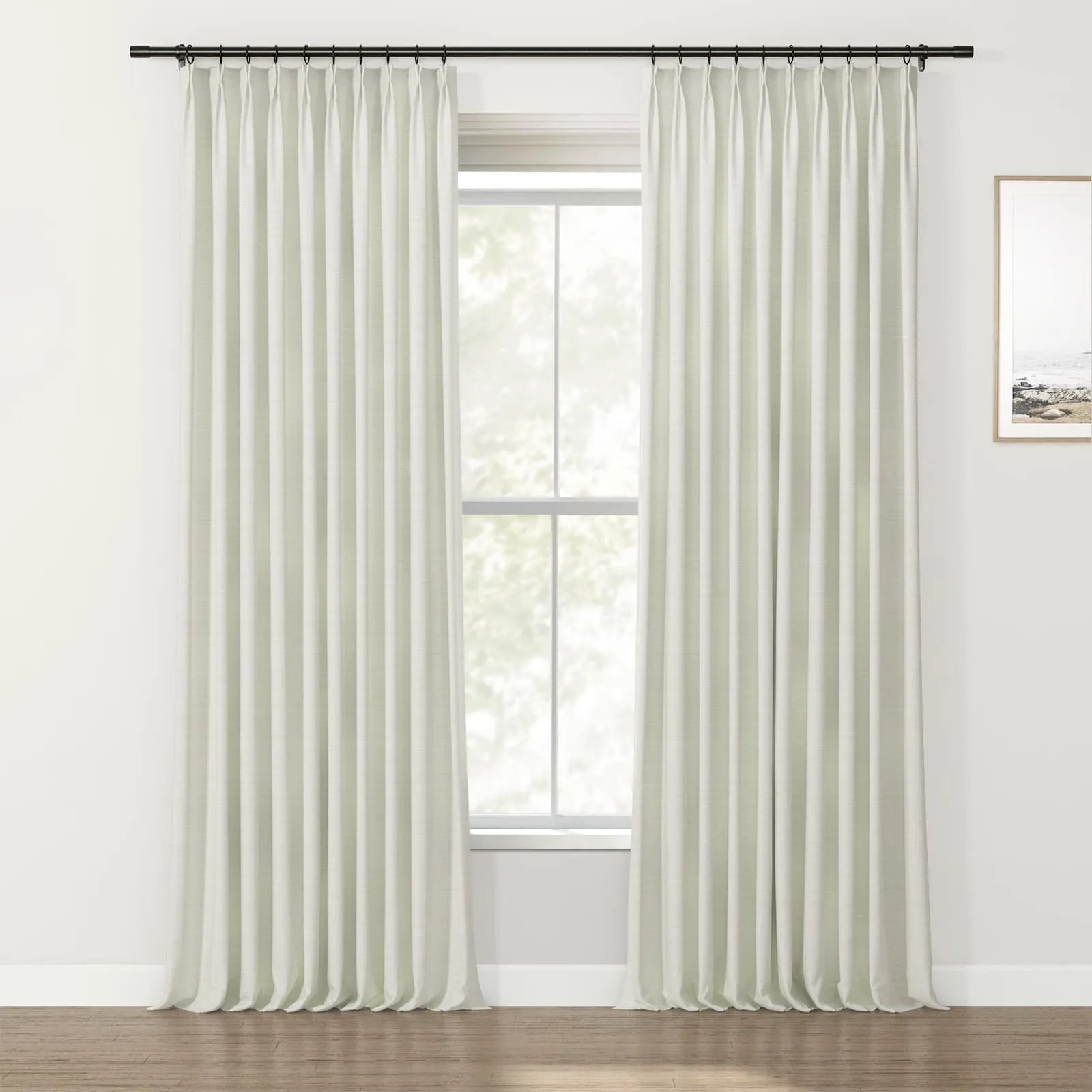 Lydia Diamond Jacquard Curtain Pleated SLIDINGCURTAIN