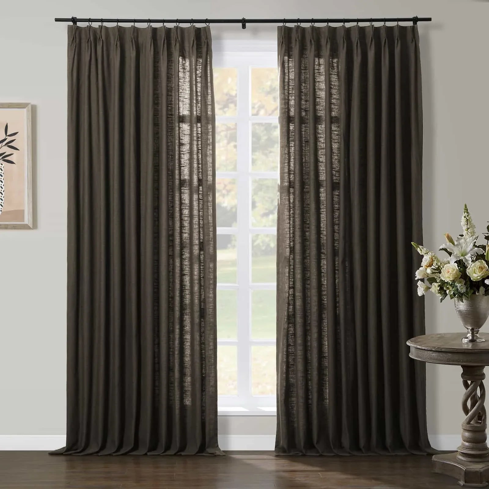 Jawara Luxury Thermal Curtain Pinch Pleated Drapes