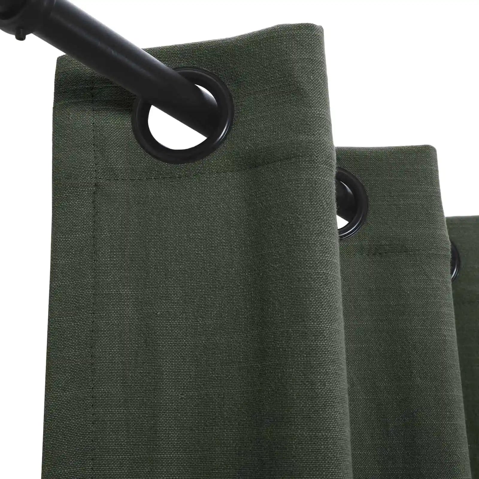 Jawara Luxury Linen Cotton Curtain Grommet