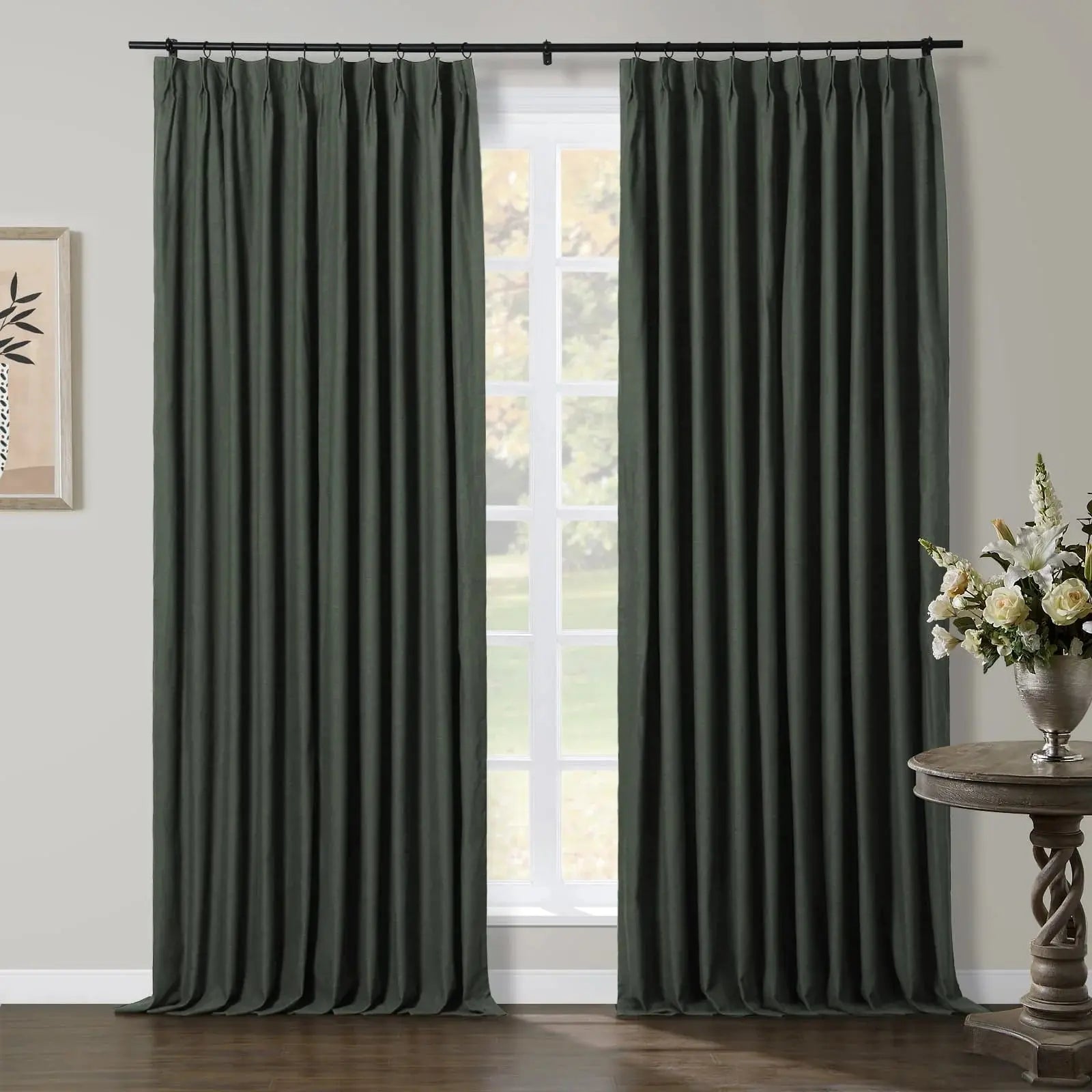 Jawara Luxury Thermal Curtain Pinch Pleated Drapes