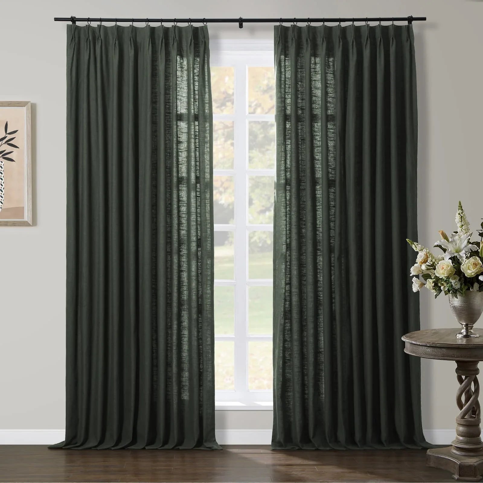 Jawara Luxury Thermal Curtain Pinch Pleated Drapes