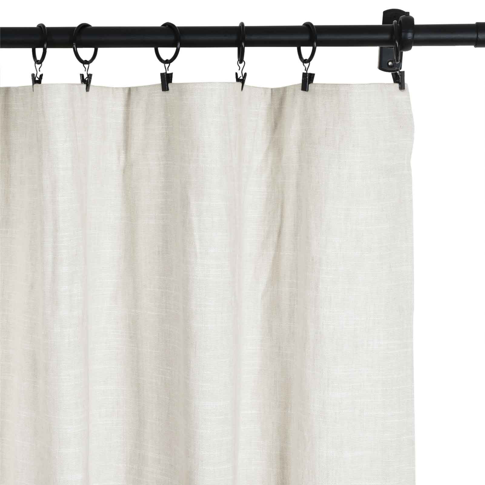 Jawara Luxury Linen Cotton Curtain Soft Top