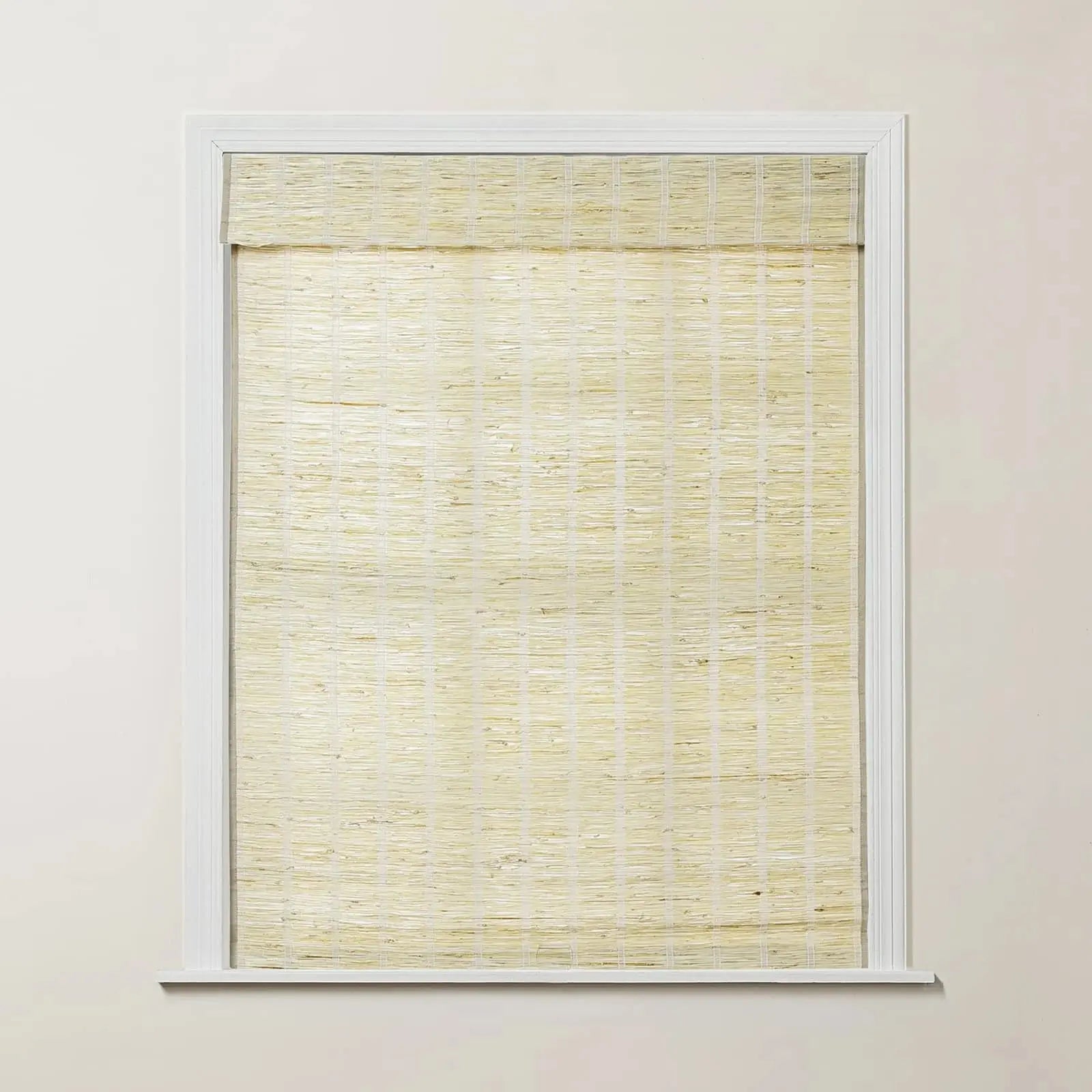 Rae Natural Ramie Jute Woven Wood Shades - Series M