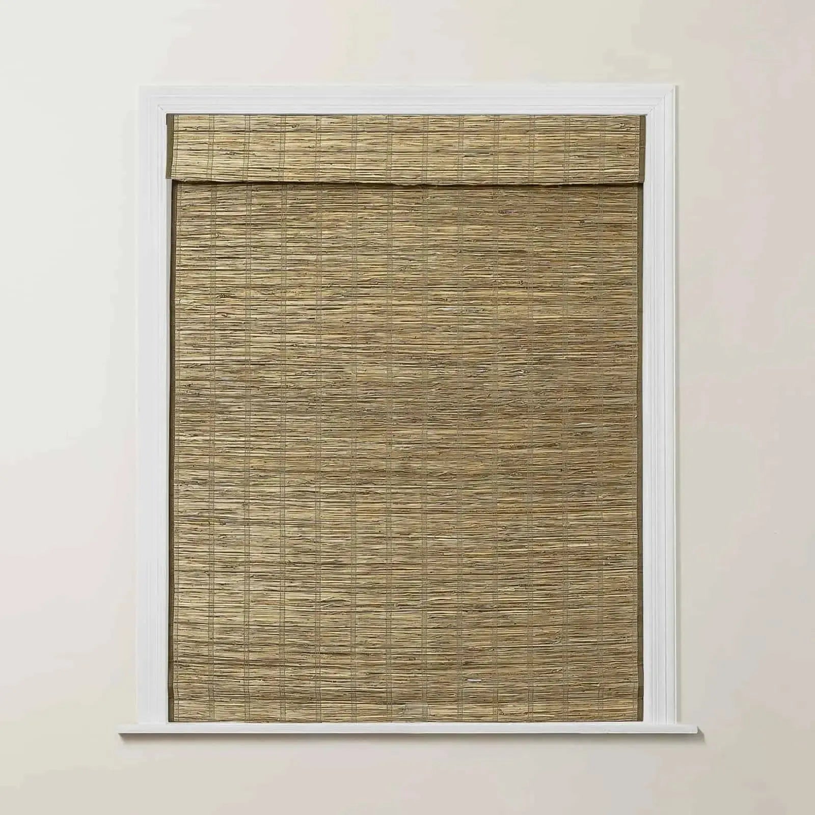 Rae Natural Ramie Jute Woven Wood Shades - Series M