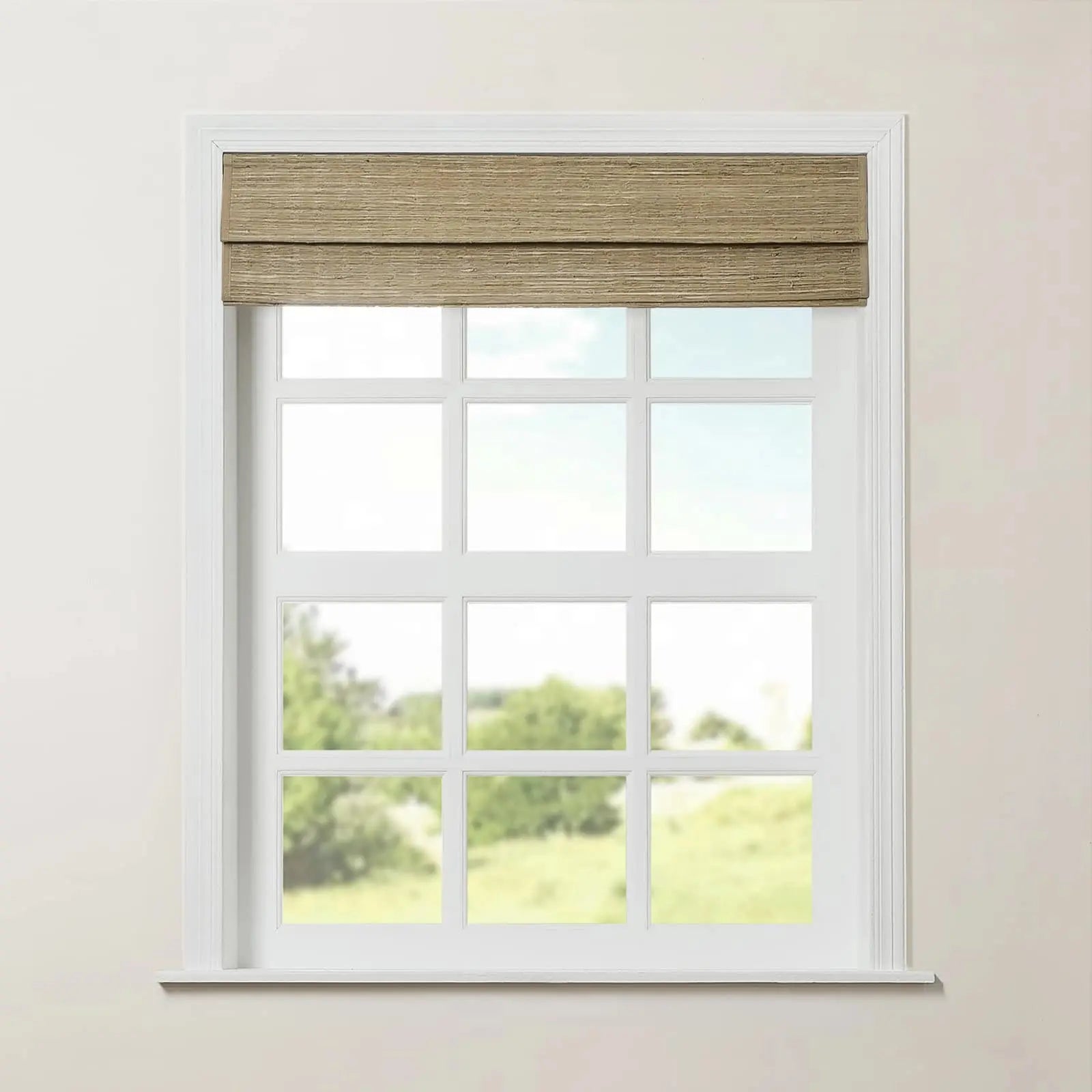 Rae Natural Ramie Jute Woven Wood Shades - Series M