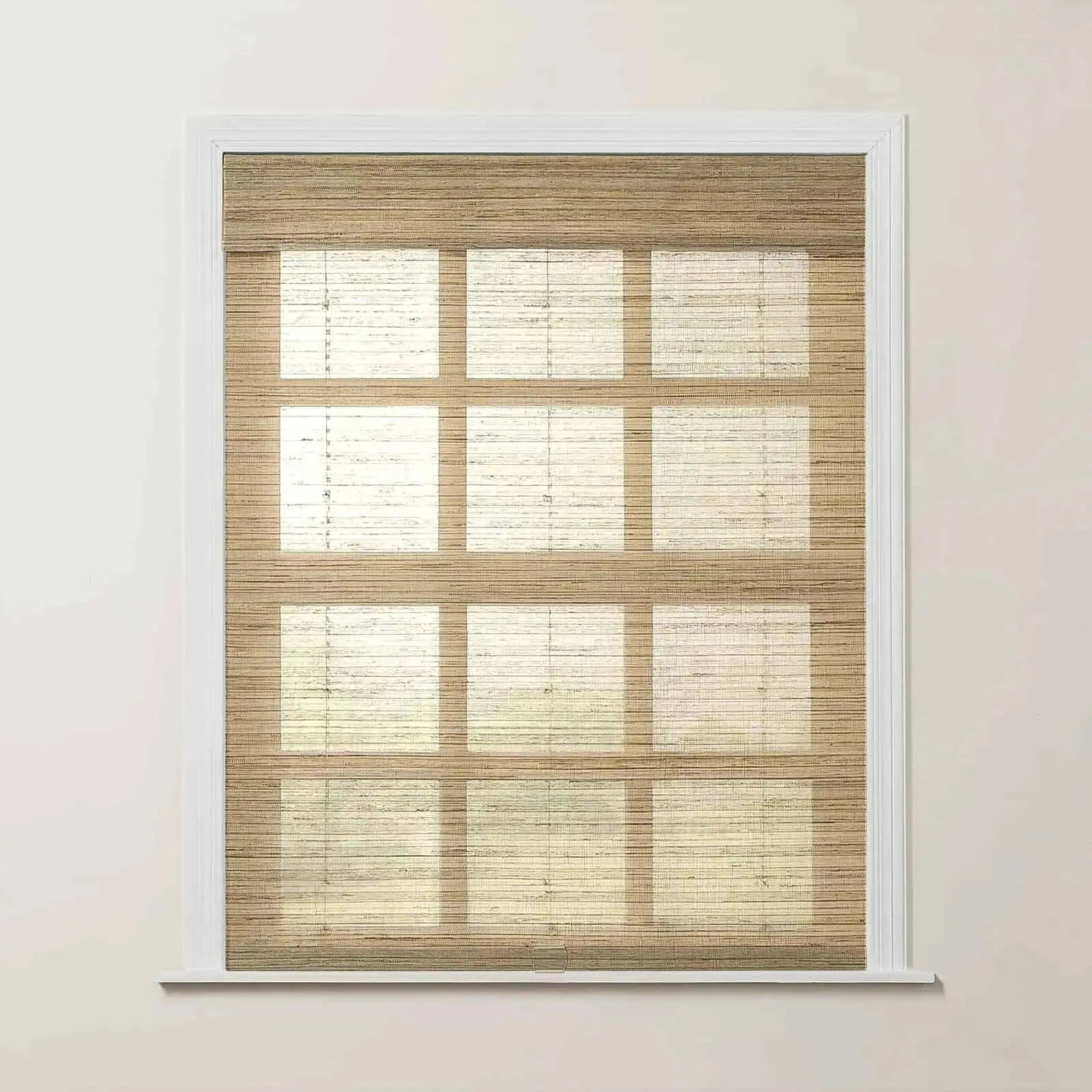 Rae Natural Ramie Jute Woven Wood Shades - Series M