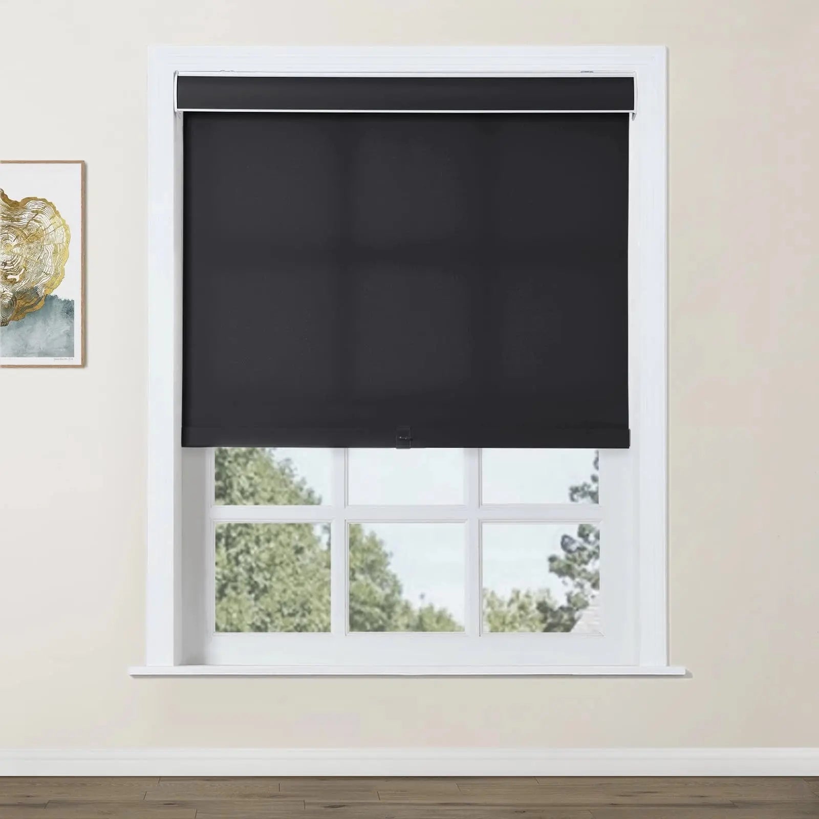 Alvin Basic Room Darkening Cordless Roller Shades