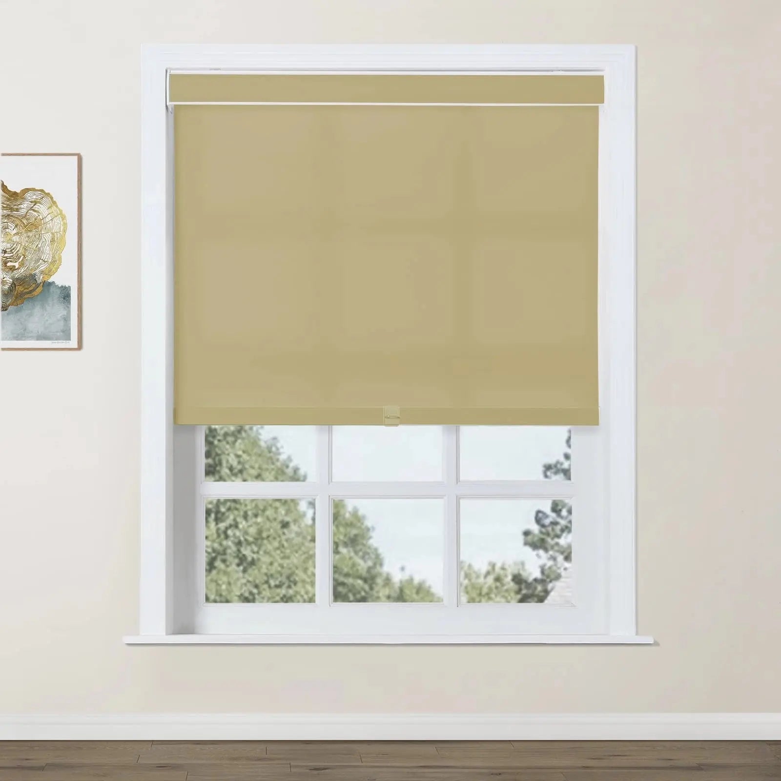 Alvin Basic Room Darkening Cordless Roller Shades