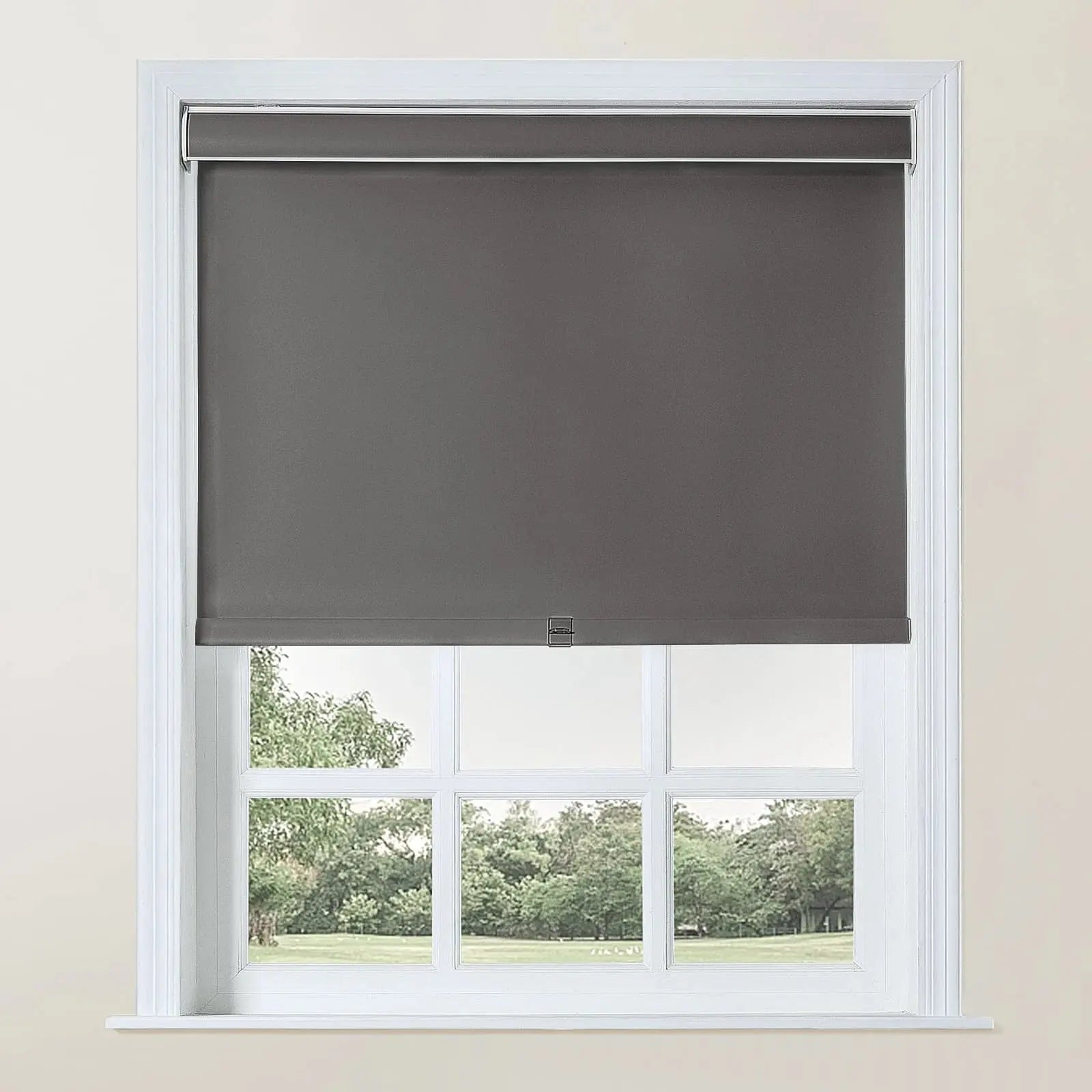 Alvin Waterproof Blackout Cordless Roller Shades -SLIDINGCURTAIN