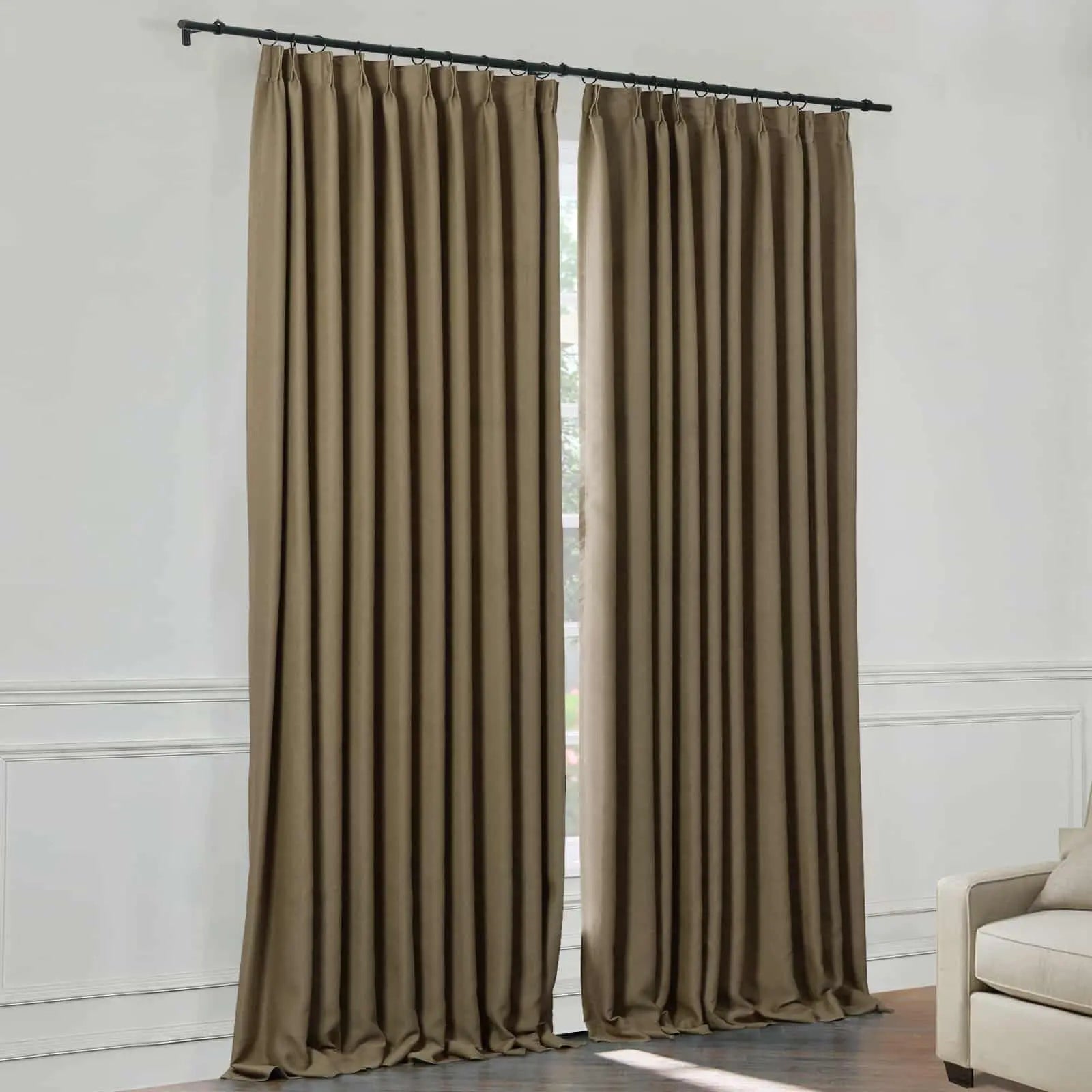 Atlanta Blackout Curtain Pleated