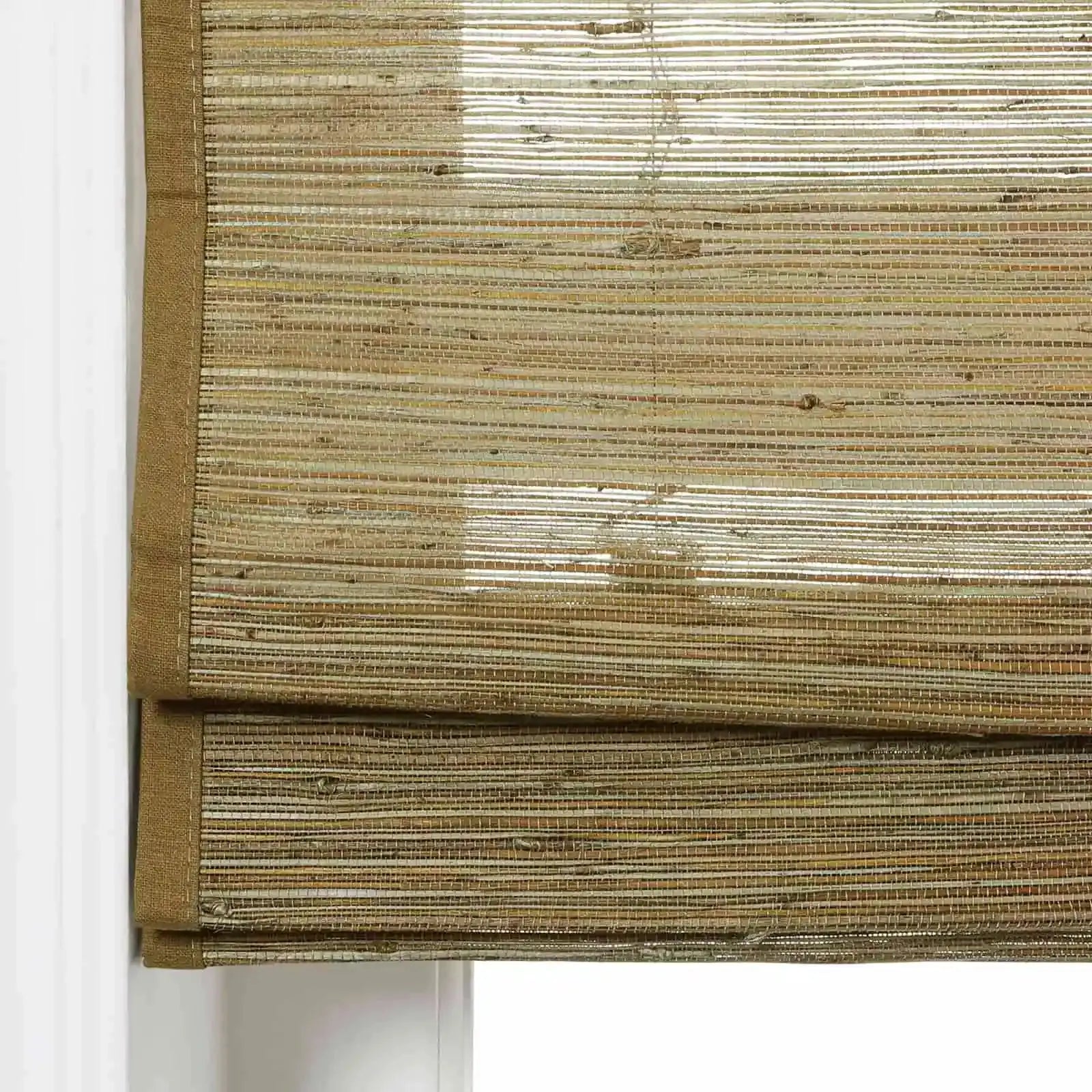 Rae Natural Ramie Bamboo Woven Shades - Series P