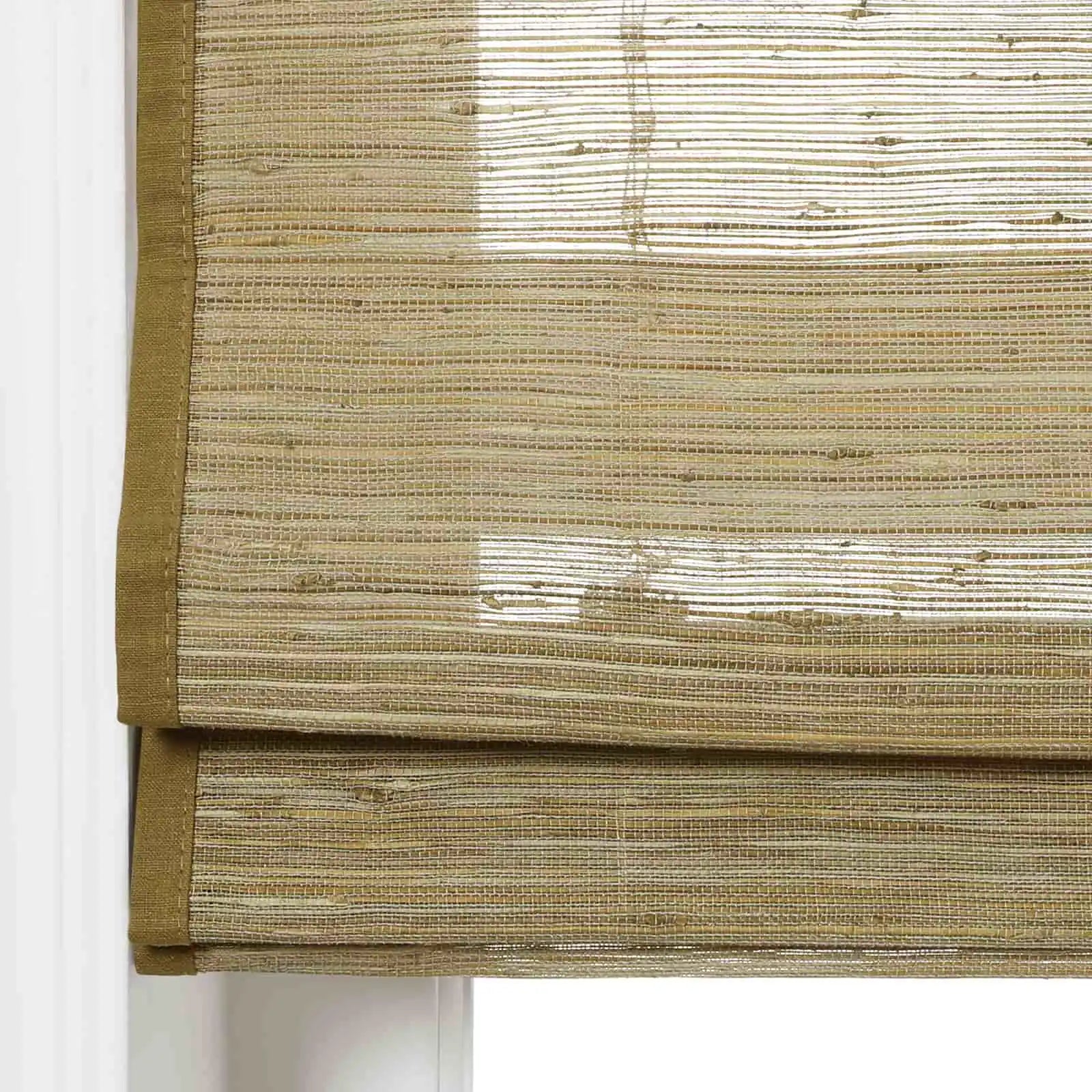 Rae Natural Jute Flax Woven Shade - Khaki