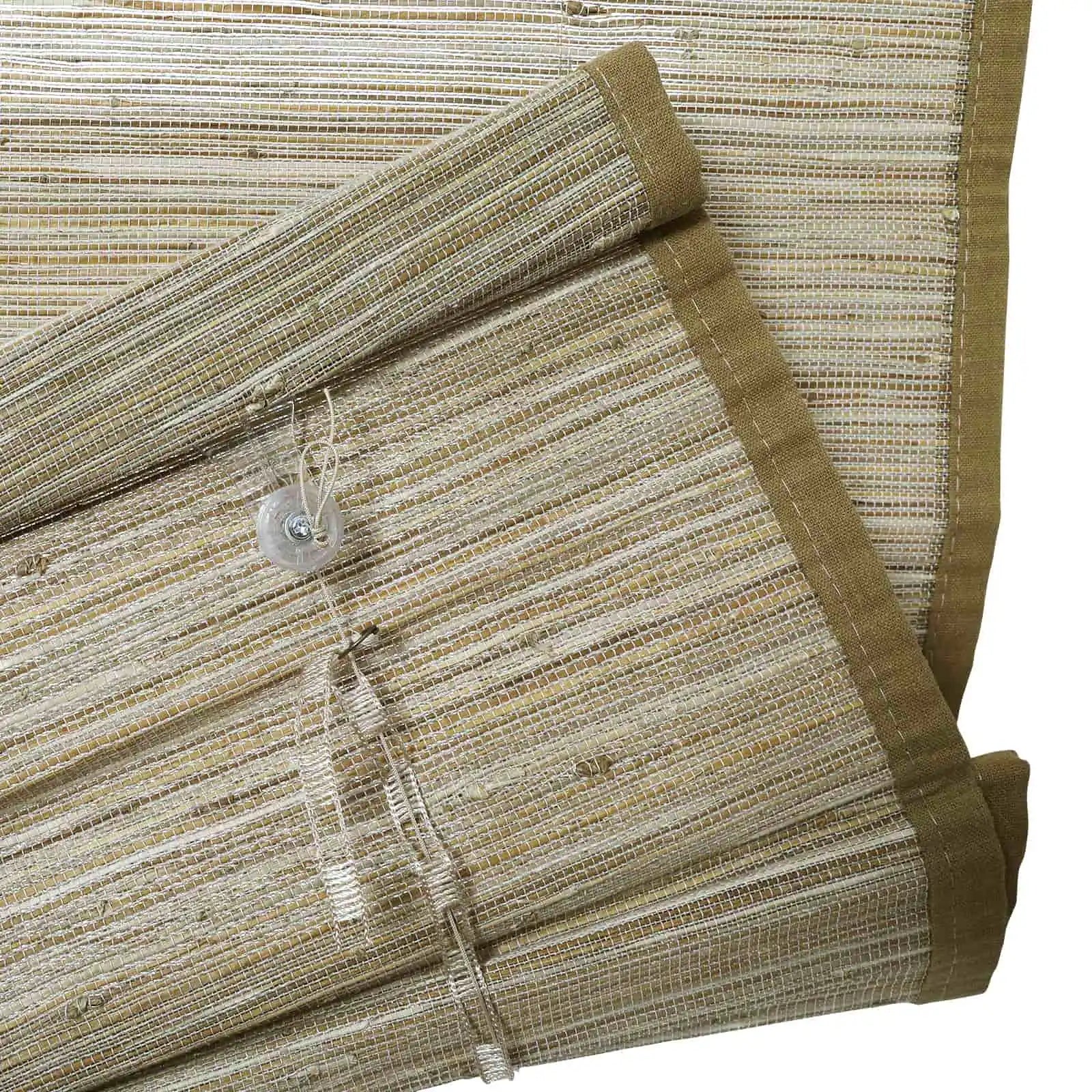 Rae Natural Jute Flax Woven Shade - Khaki