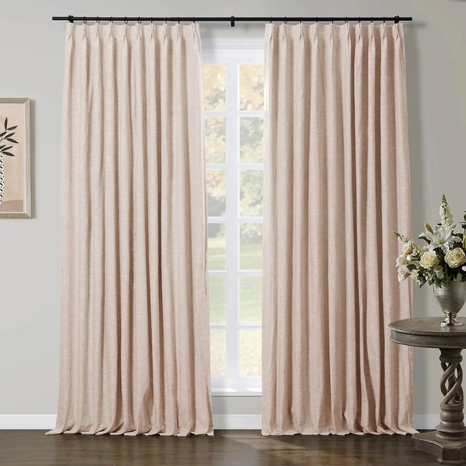 Jawara Luxury Thermal Curtain Pinch Pleated Drapes