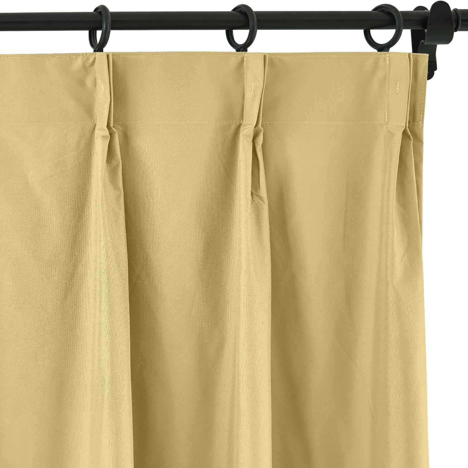 Saba Absolute Blackout Thermal Curtain with Foam Coated Pleated