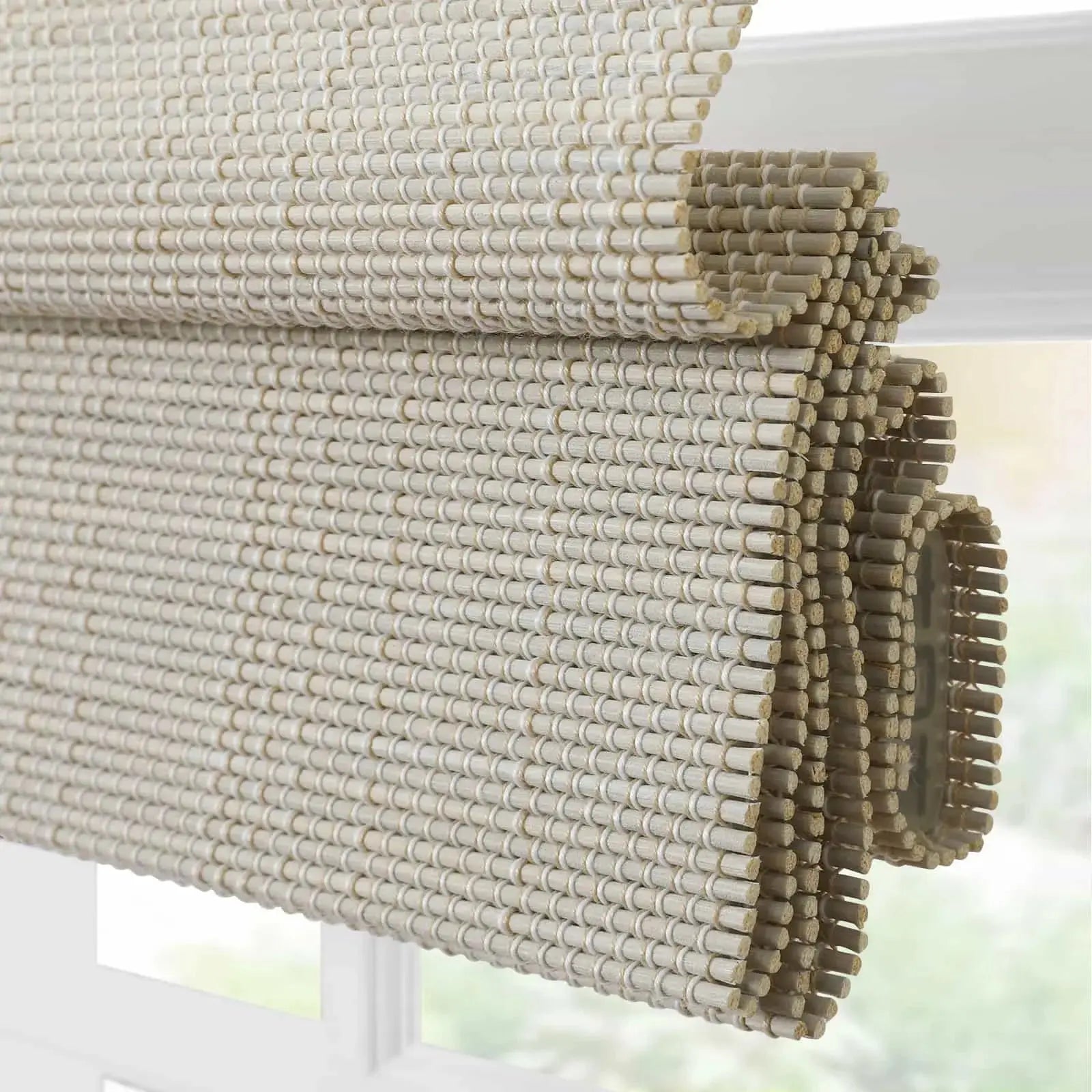 Rae Natural Bamboo Woven Shades - Series S