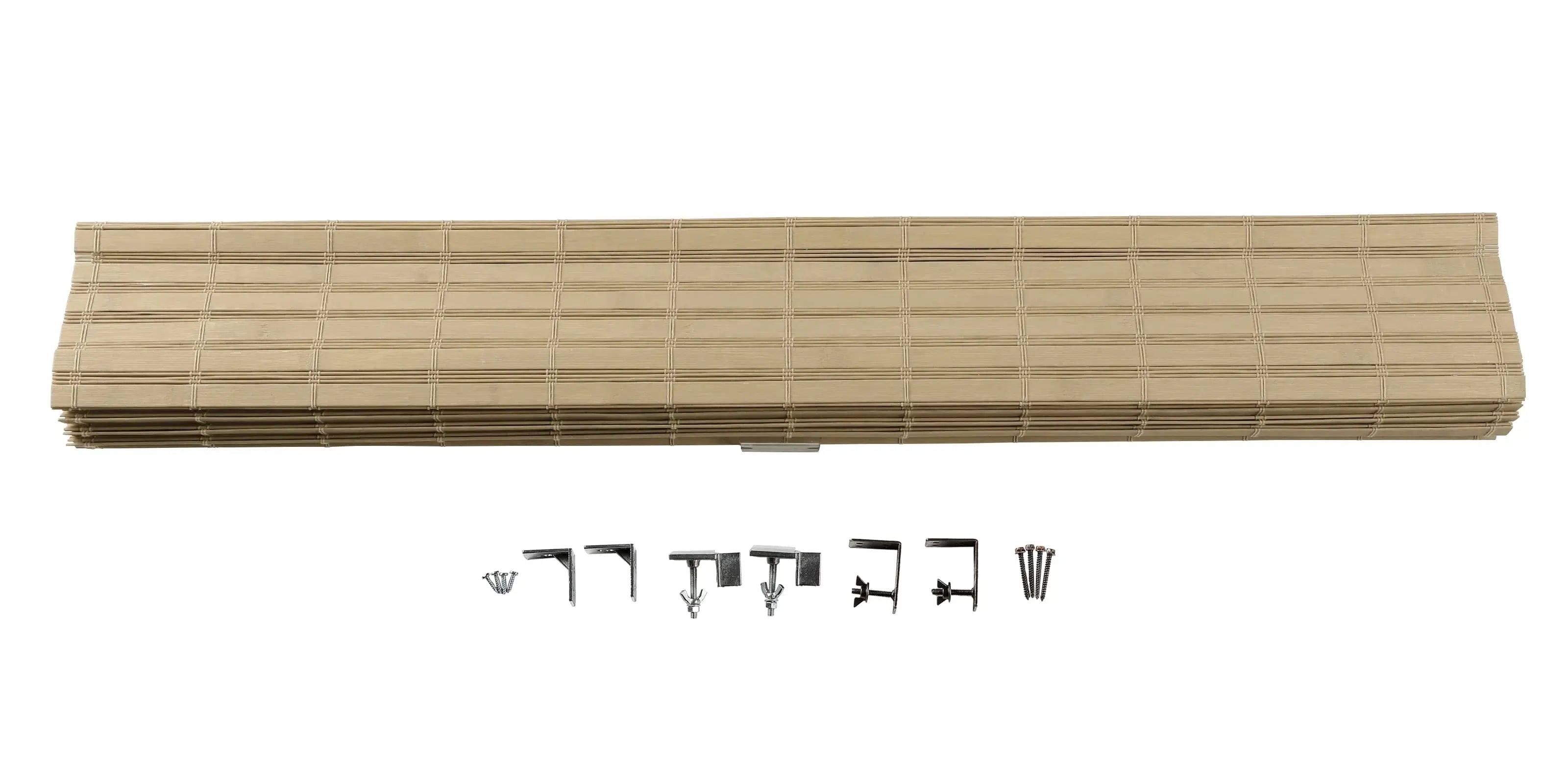 Rae Natural Bamboo Woven Shades - Series S