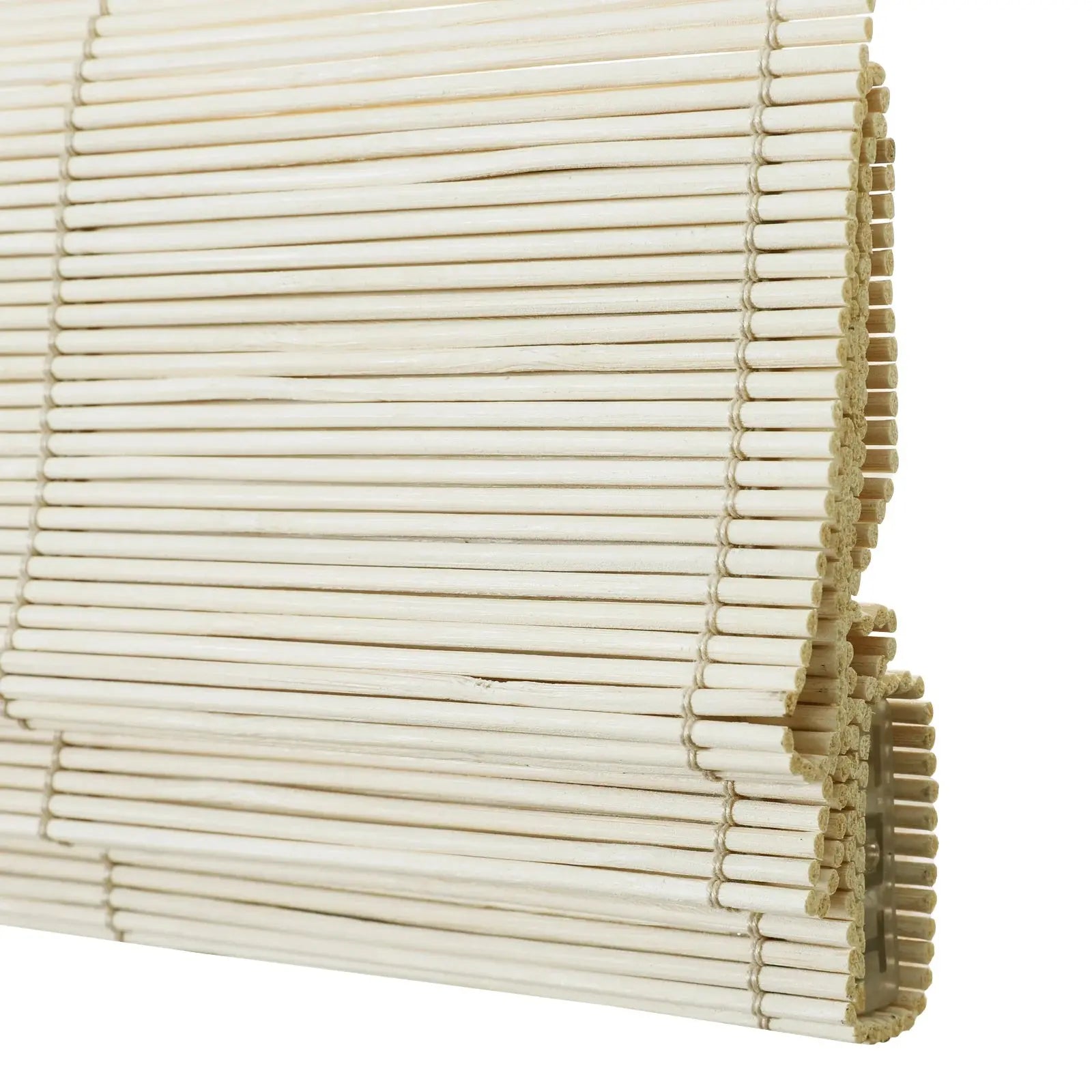 Sybil Bamboo Roman Shade - Sand Beige