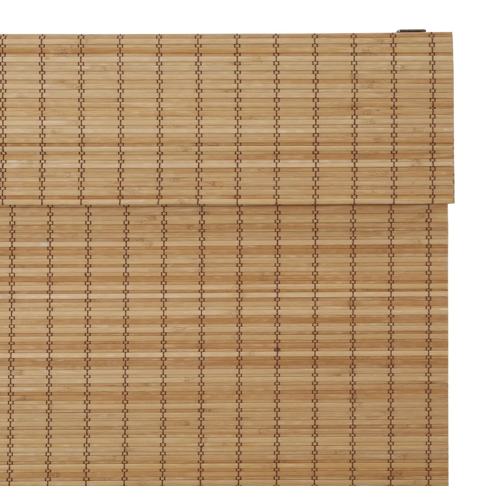 Sybil Bamboo Roman Shade - Flax