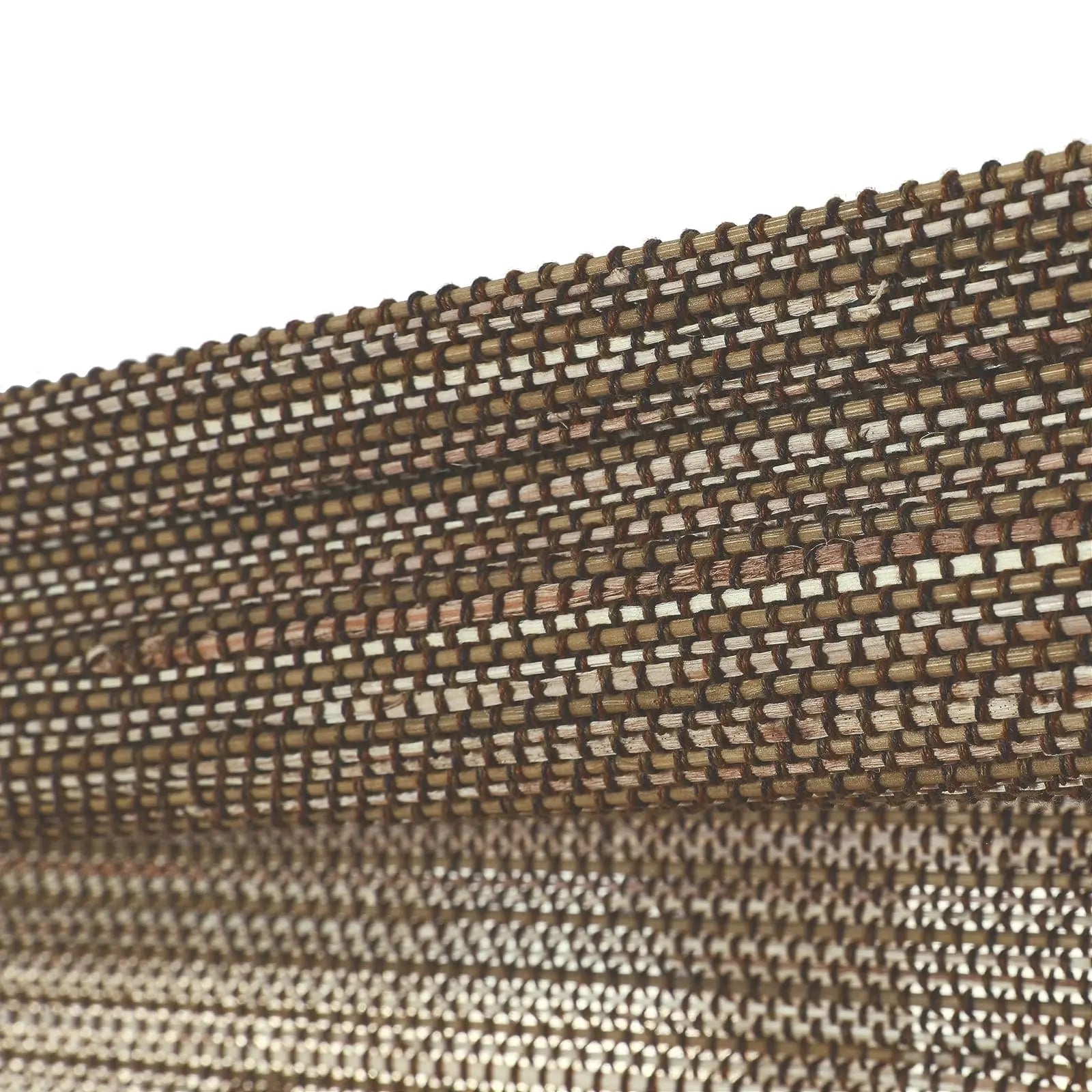 Natural Ramie Bamboo Woven Shade - Brown