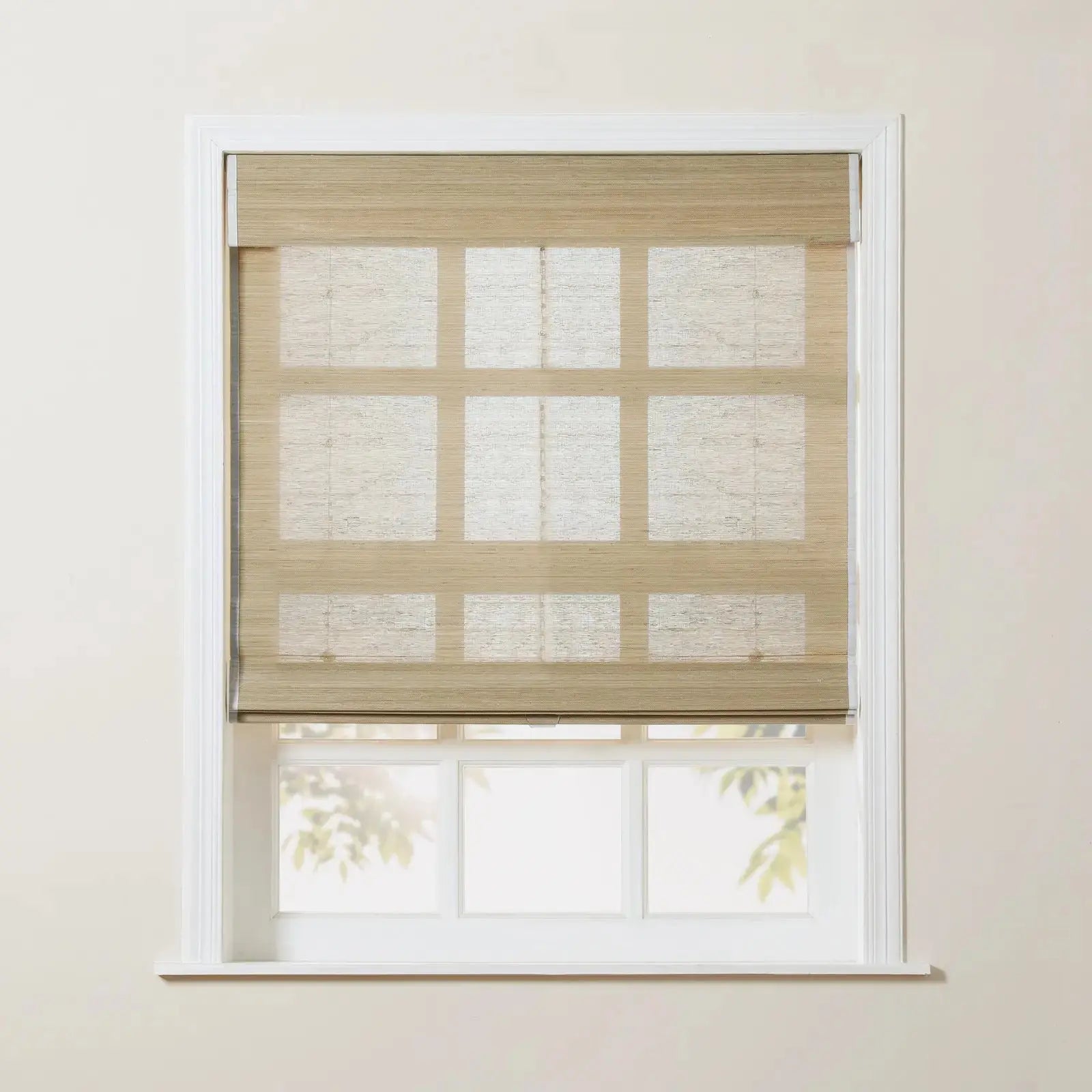 Sybil Bamboo Roman Shade Cordless