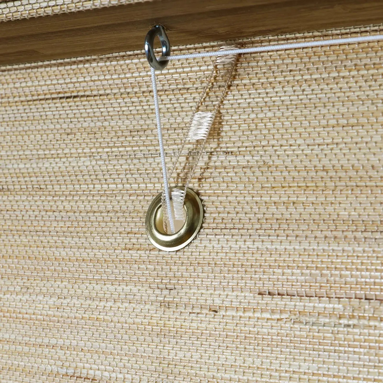 Sybil Bamboo Roman Shade - Beige