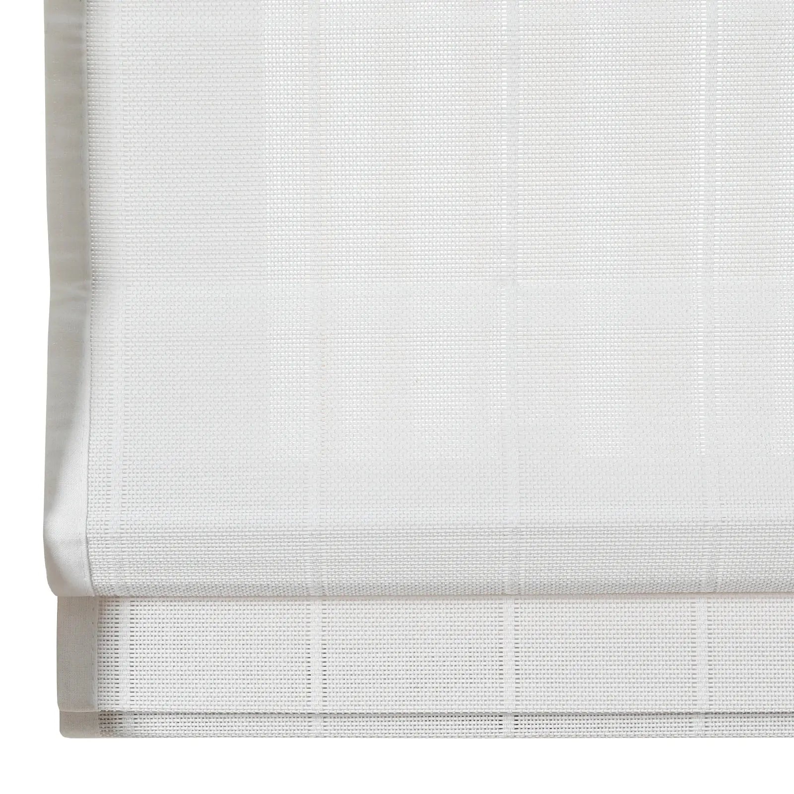 Sybil Bamboo Roman Shade - White