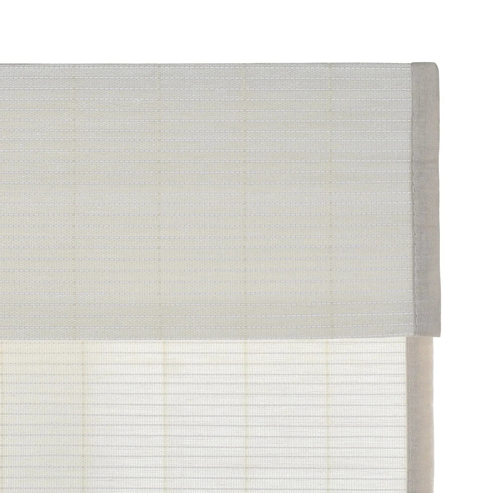 Natural Flax Bamboo Woven Shade - Eggshell