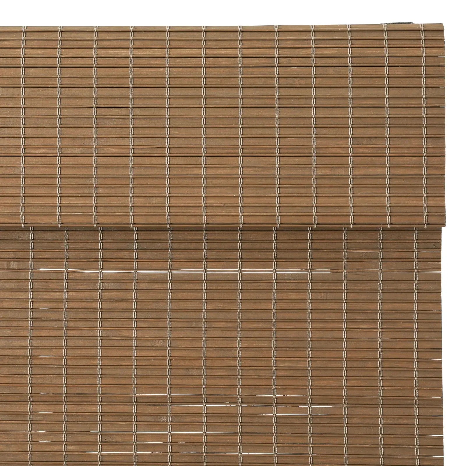 Sybil Bamboo Roman Shade - Almond