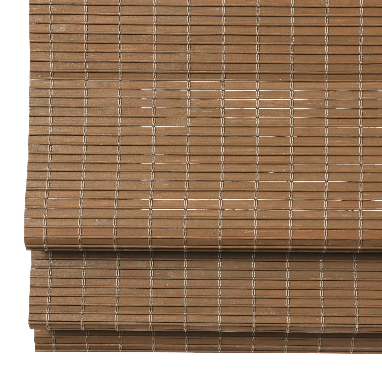 Sybil Bamboo Roman Shade - Almond