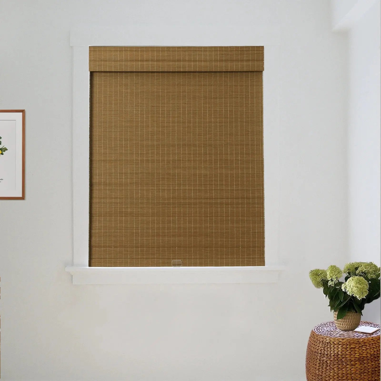 Sybil Bamboo Roman Shade - Cinnamon