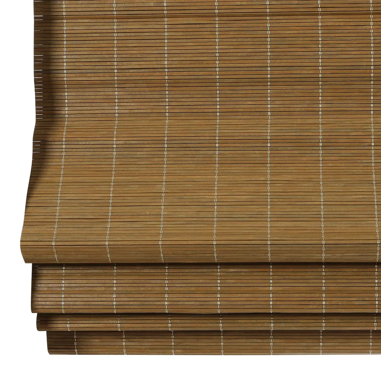 Sybil Bamboo Roman Shade - Cinnamon