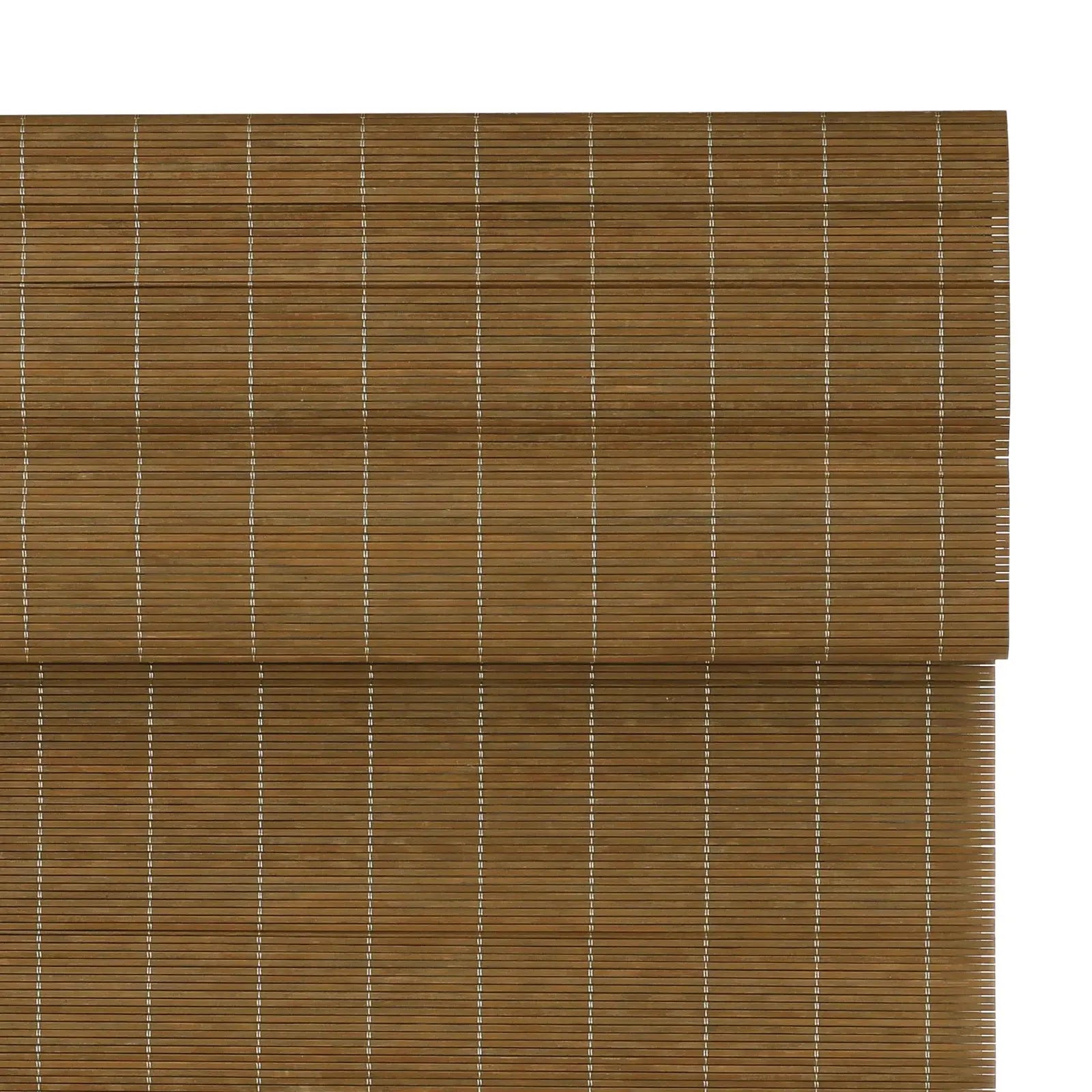 Sybil Bamboo Roman Shade - Cinnamon