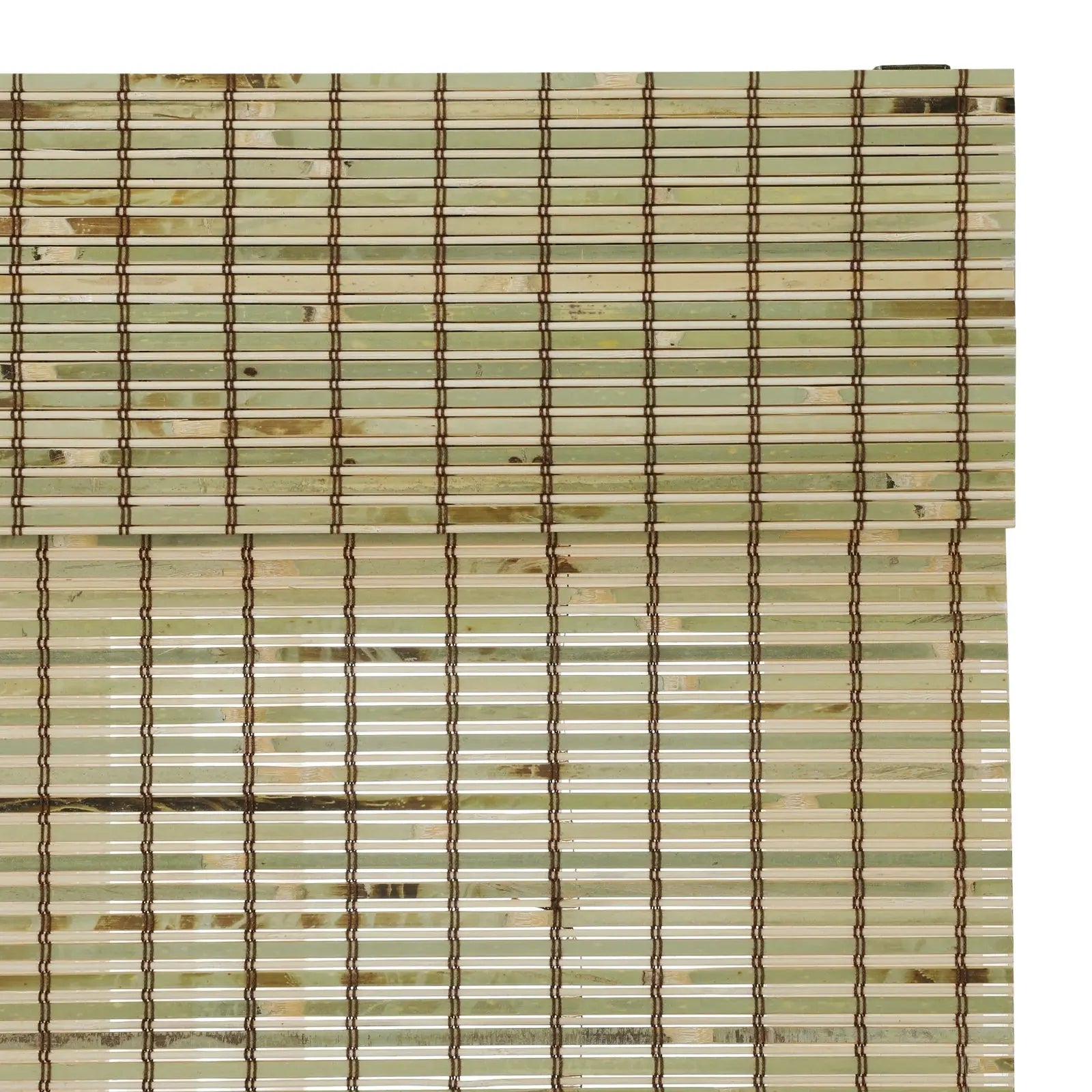 Sybil Natural Bamboo Roman Shade - Bamboo