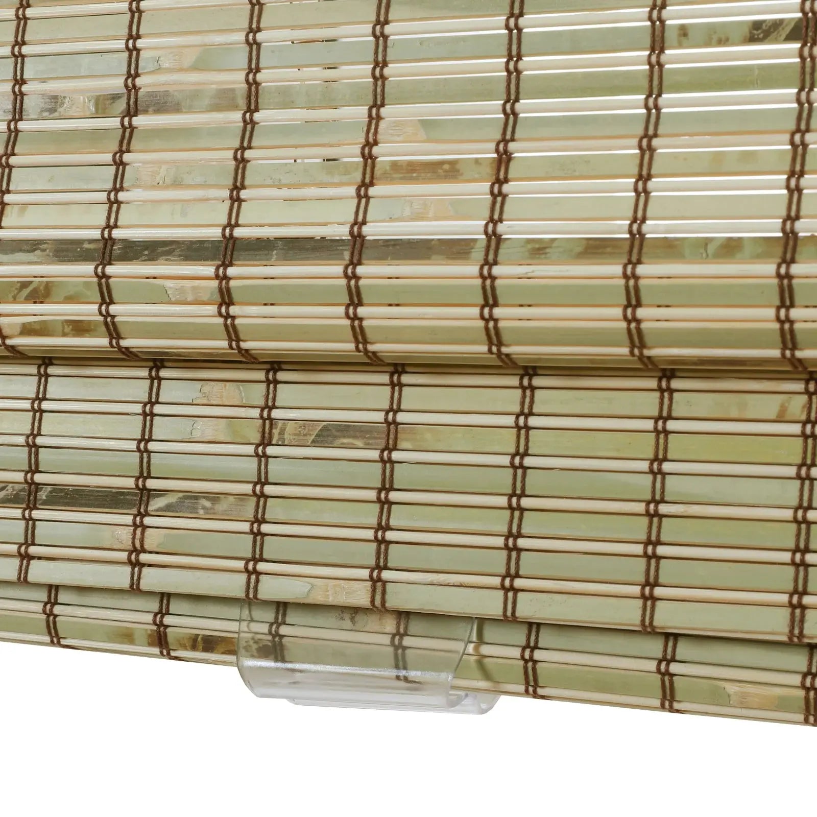 Sybil Natural Bamboo Roman Shade - Bamboo