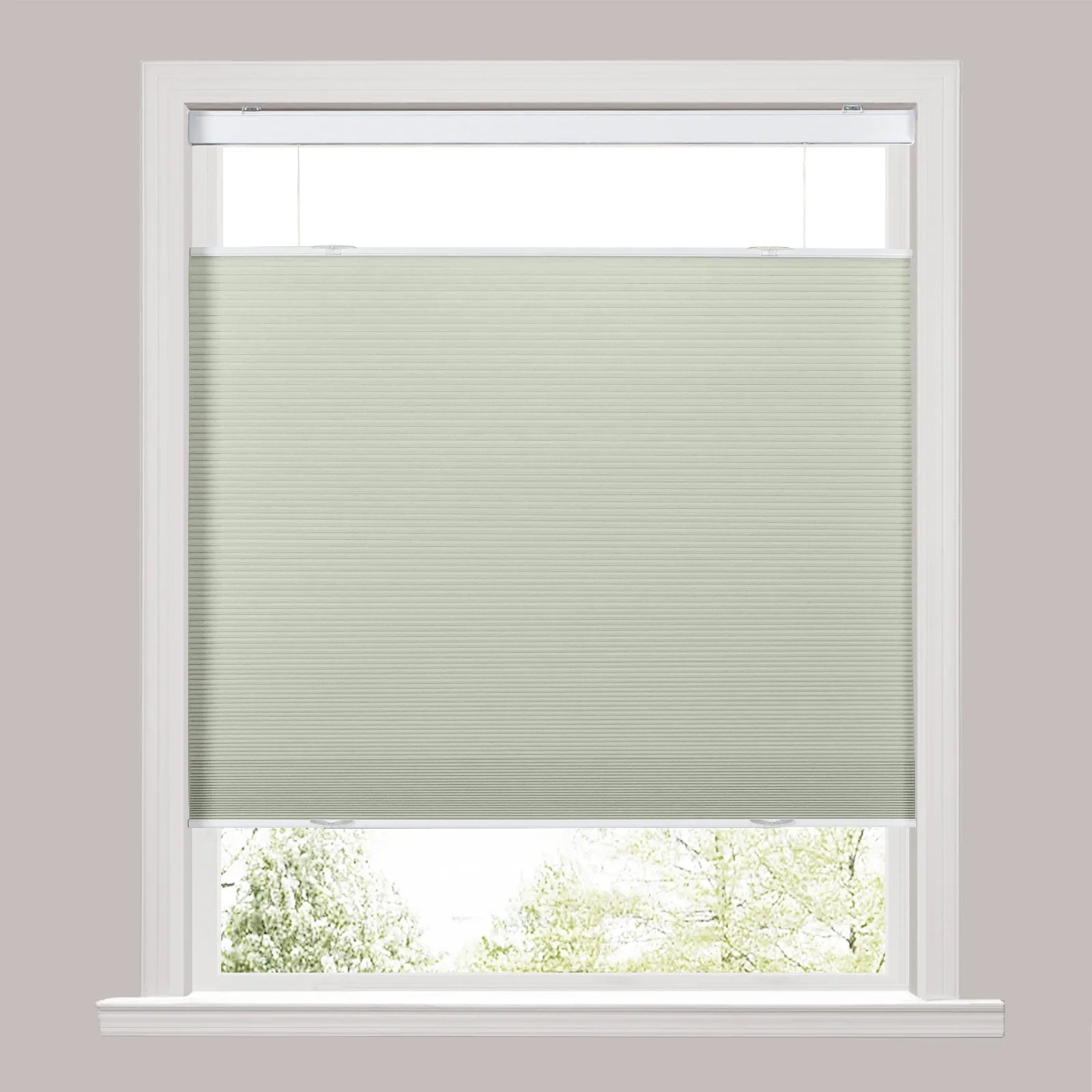 Sanford Top Down Bottom Up  Blackout Cellular Shades Cordless SLIDINGCURTAIN