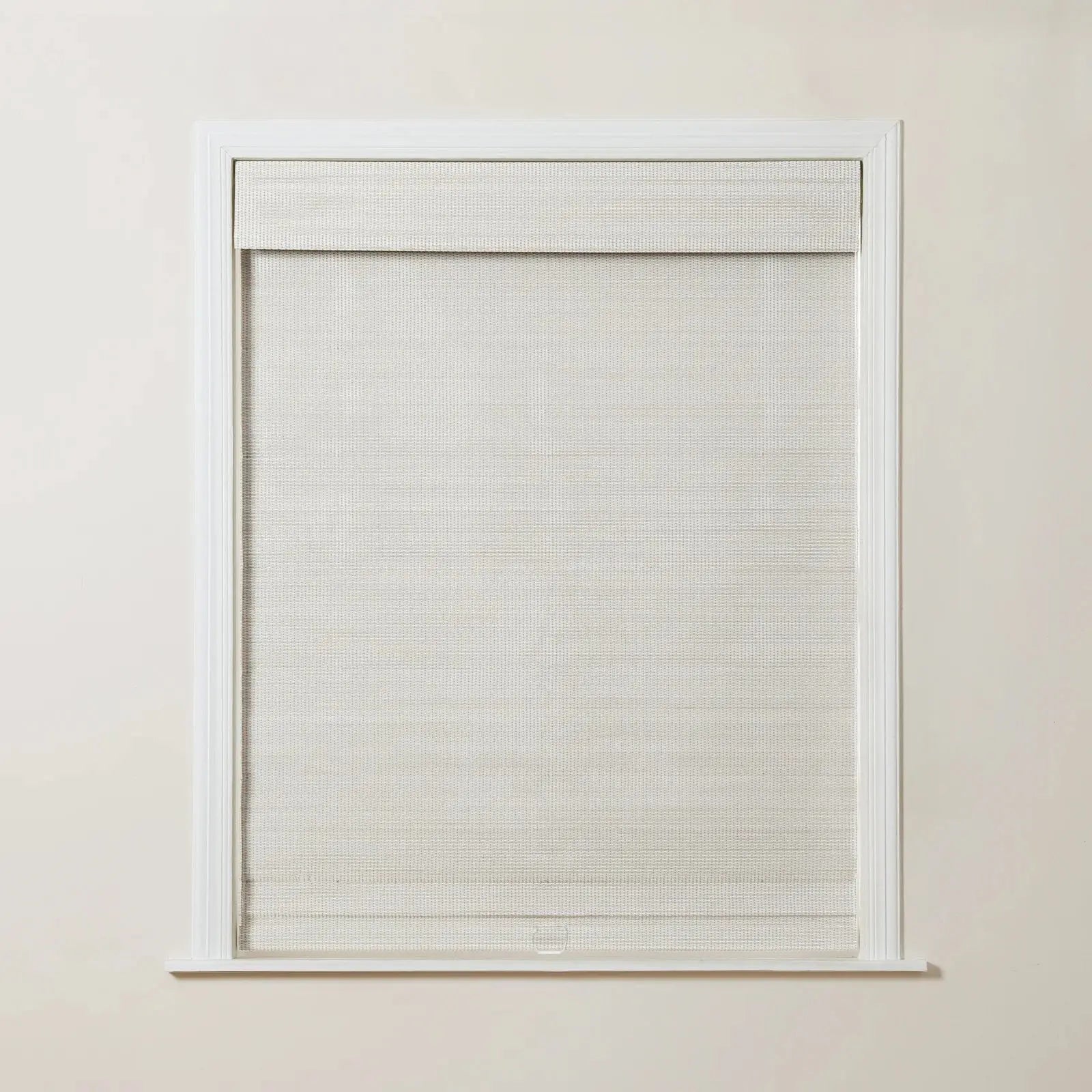 Sybil Bamboo Roman Shade - Wall White